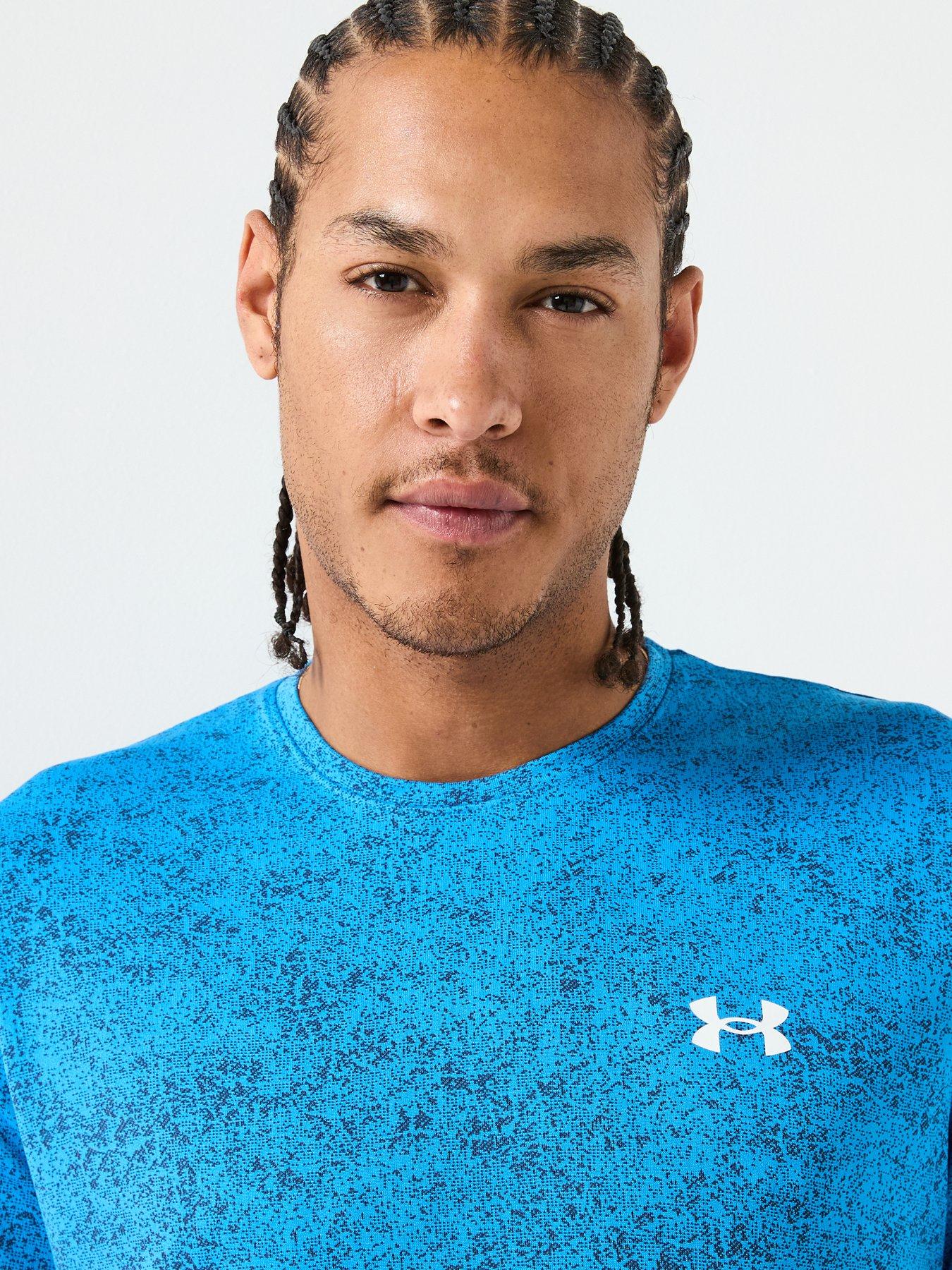 under-armour-mens-training-tech-pixelate-t-shirt-blueoutfit