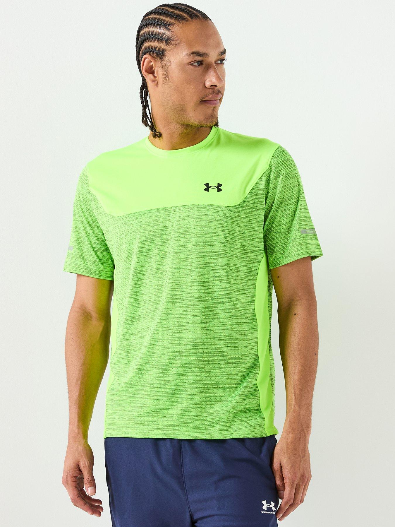 UNDER ARMOUR Mens Training Tech Utility T-Shirt - Green