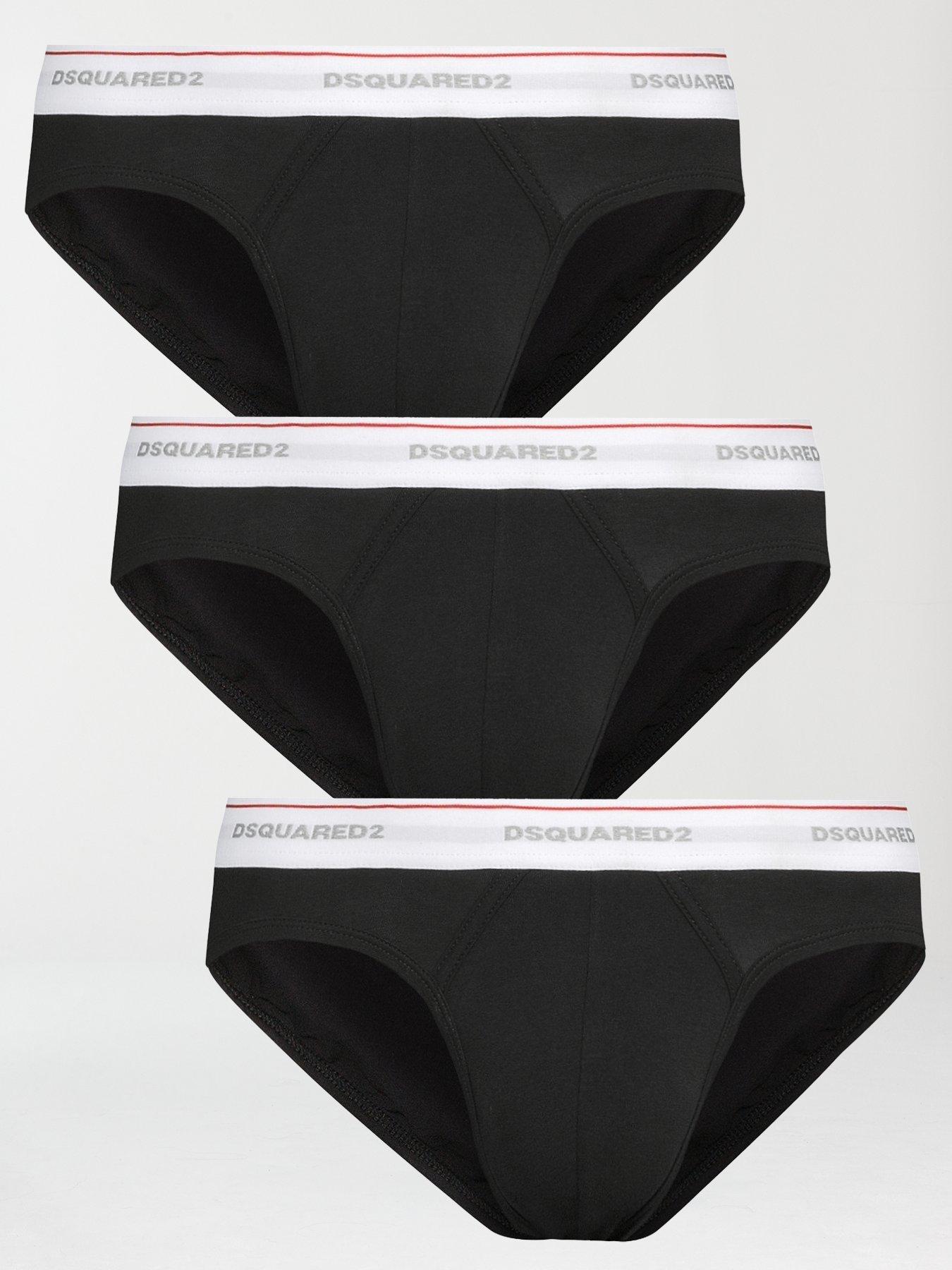 dsquared2-dsquared-stretch-cotton-3-pack-of-briefs-black