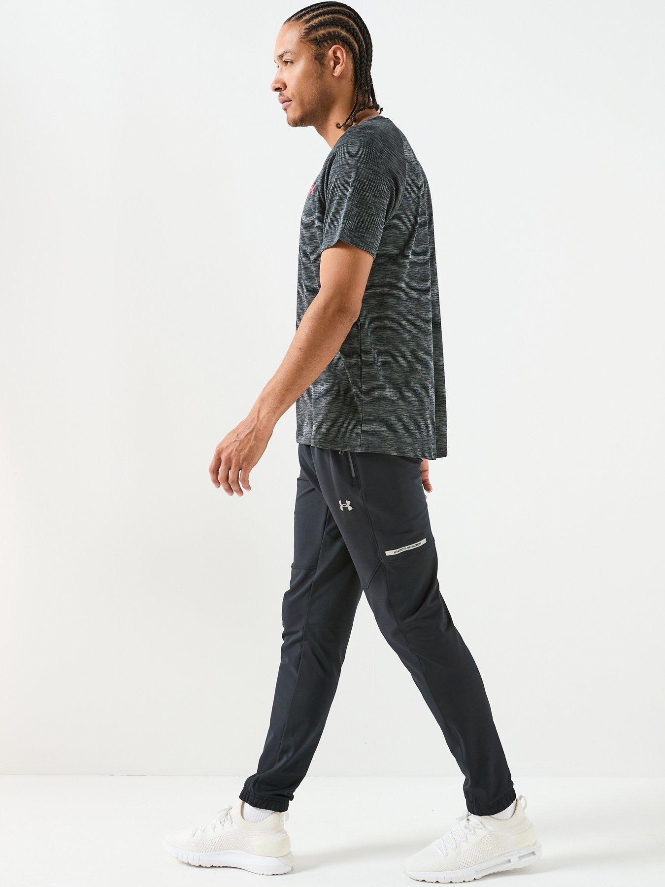 Image 5 of 6 of UNDER ARMOUR Mens Training Tech Textured T-Shirt - Black