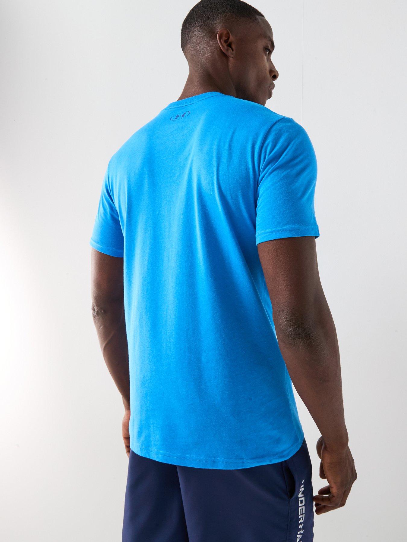 under-armour-mens-training-gl-foundation-t-shirt-bluestillFront