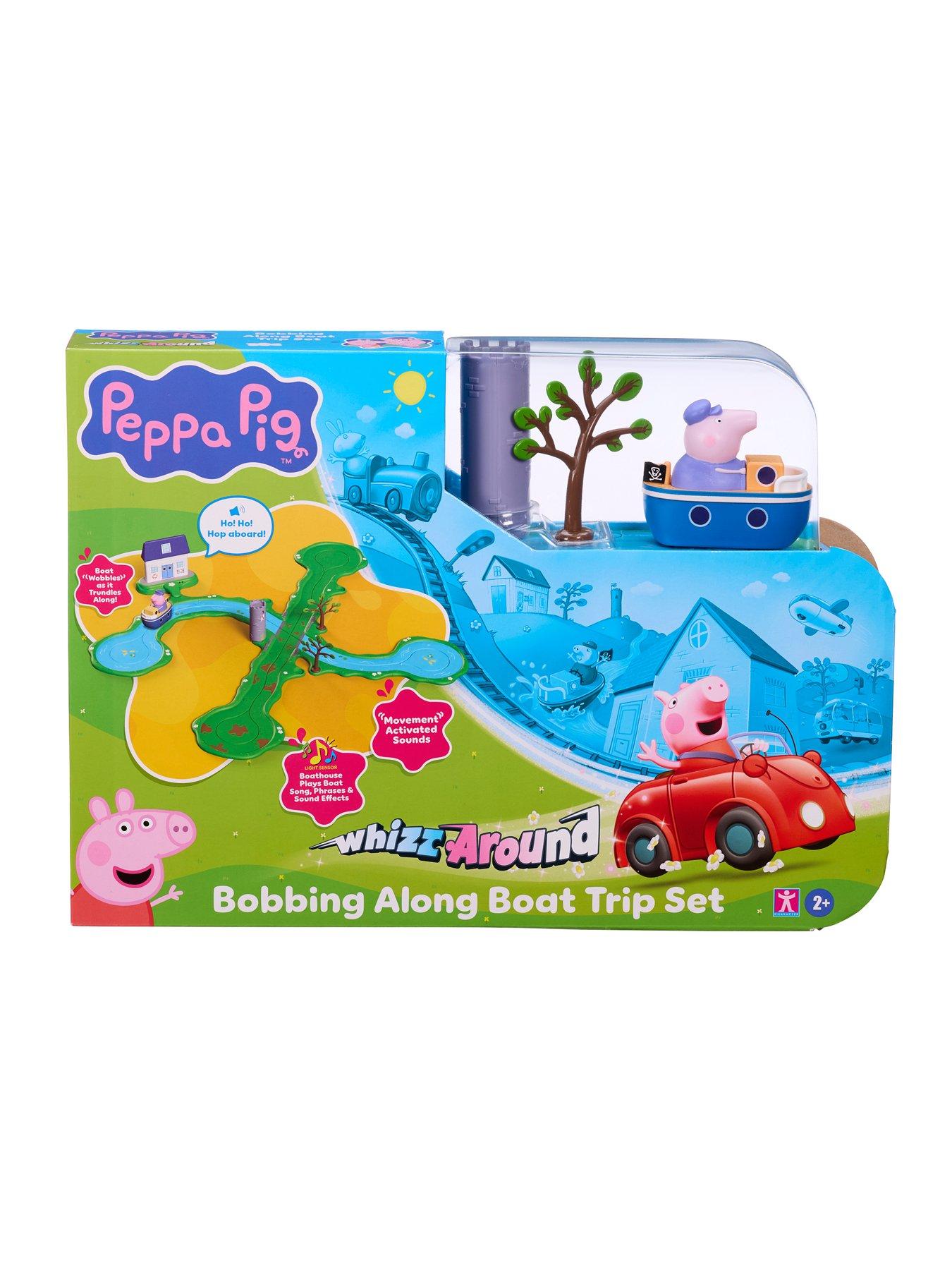 Image 2 of 8 of Peppa Pig Whizz-Around&nbsp;- Bobbing Along Boat Set&nbsp;