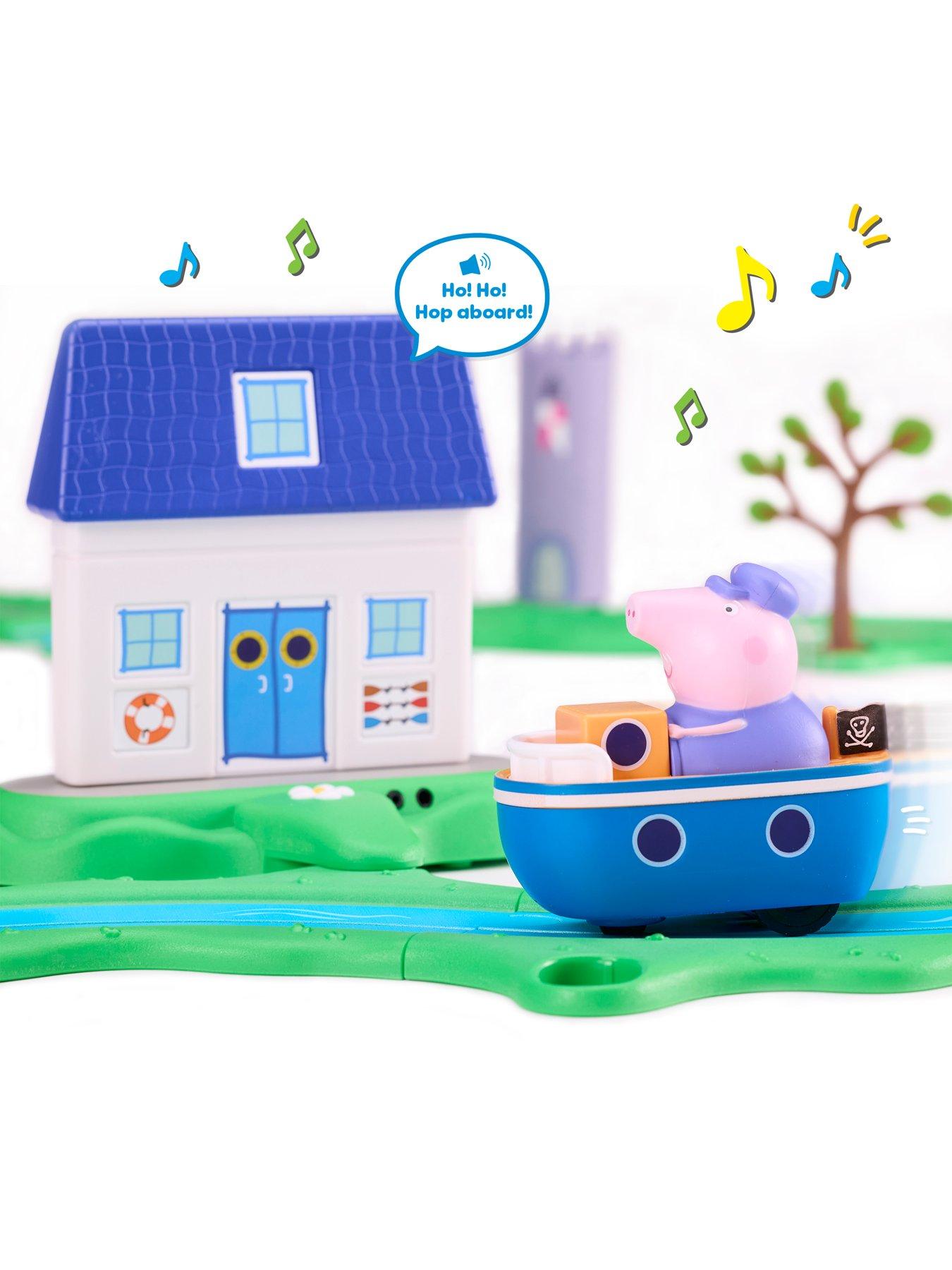 Image 4 of 8 of Peppa Pig Whizz-Around&nbsp;- Bobbing Along Boat Set&nbsp;