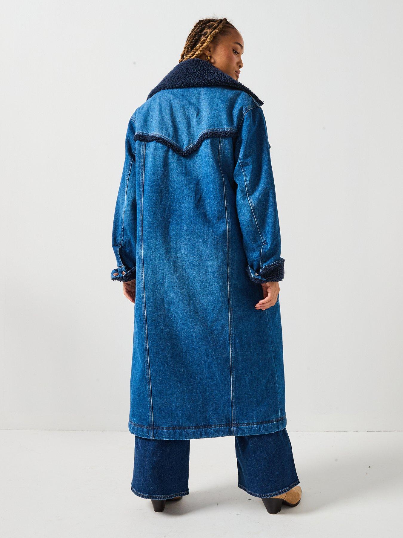 Image 2 of 6 of Wrangler Wrange Coat - Sparkle - Blue