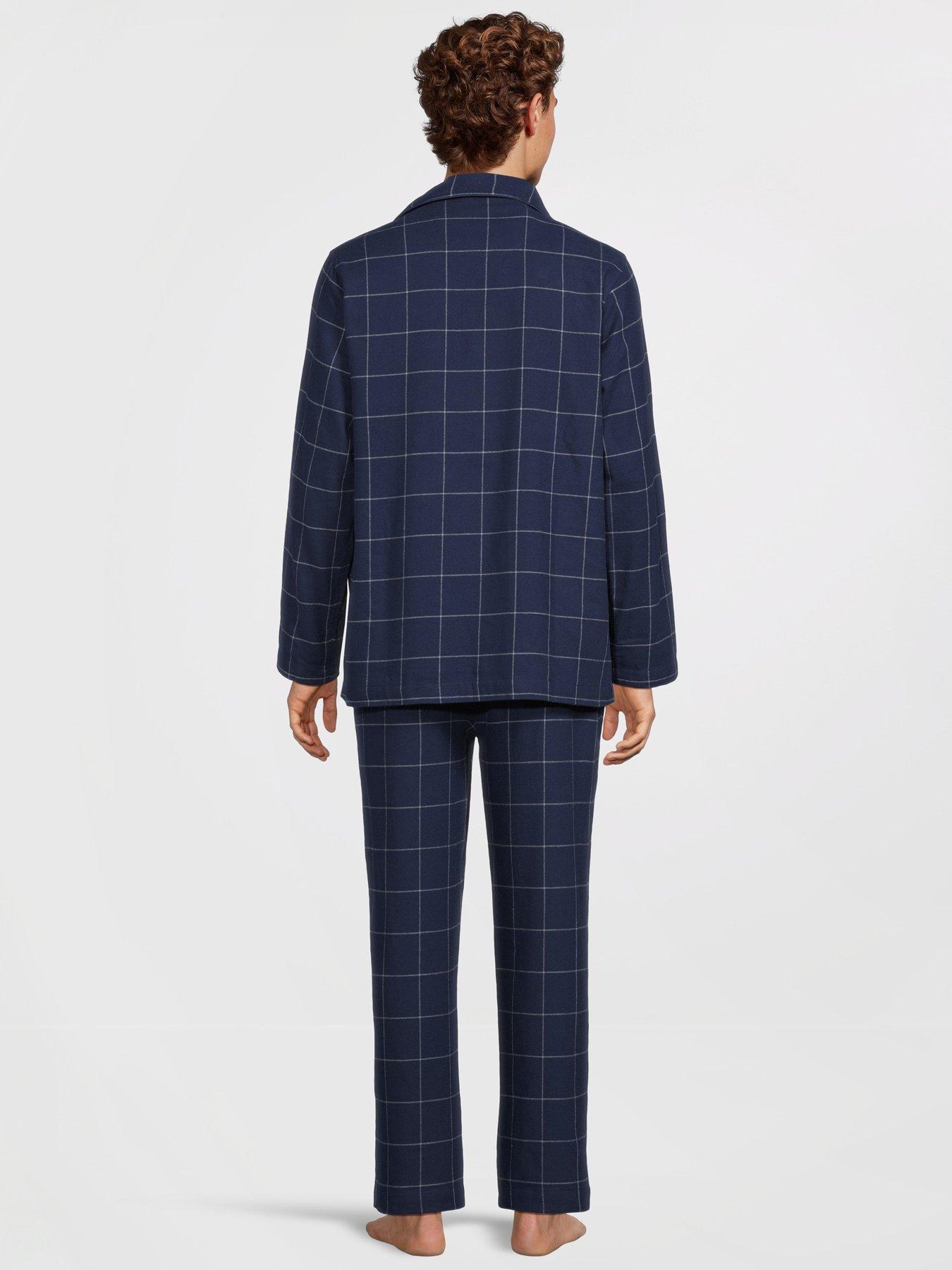 Polo Ralph Lauren Window Pane Check Pyjama Set - Navy | Very Ireland