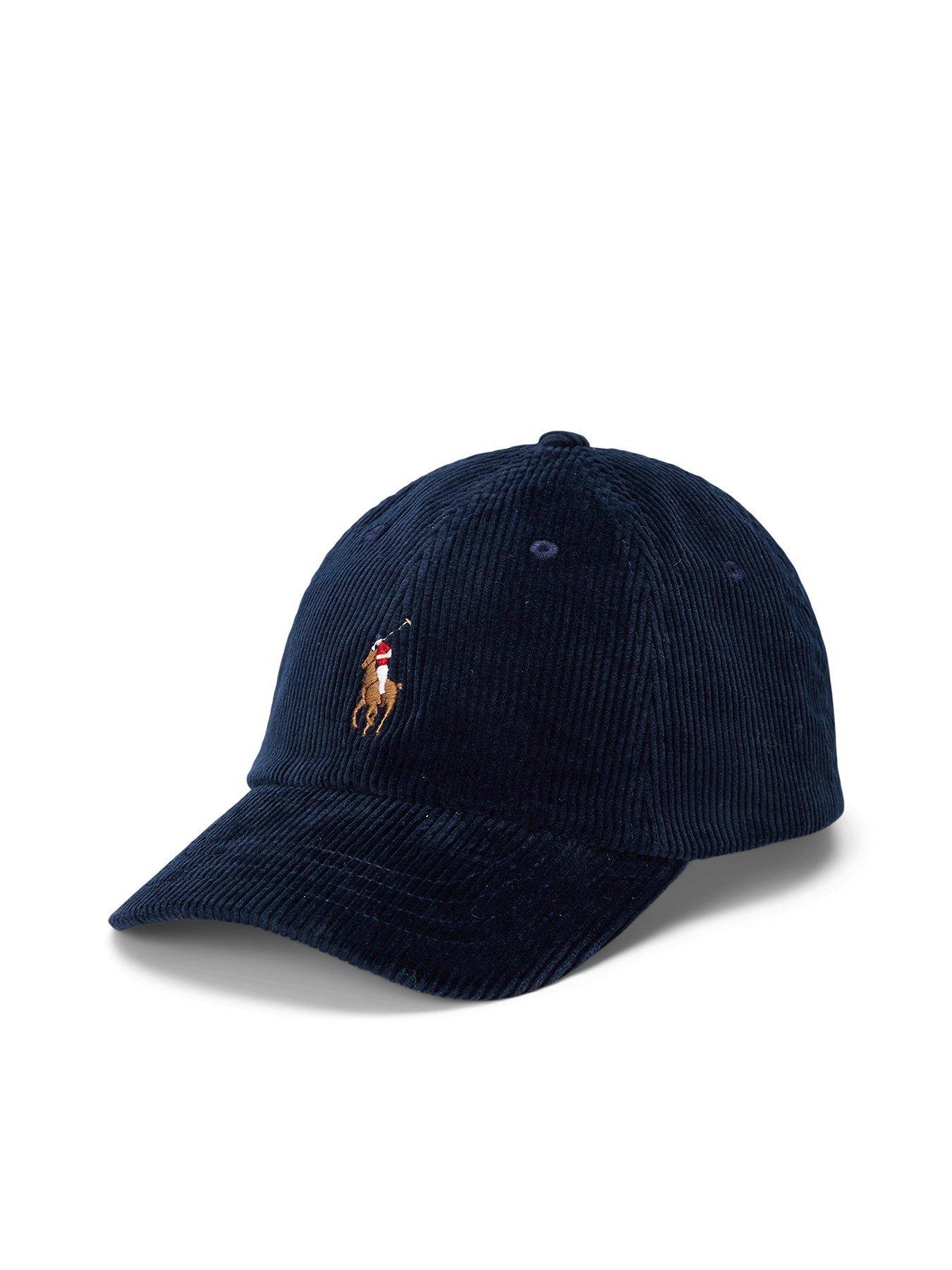 Polo Ralph Lauren Pp Logo Corduroy Cap - Navy