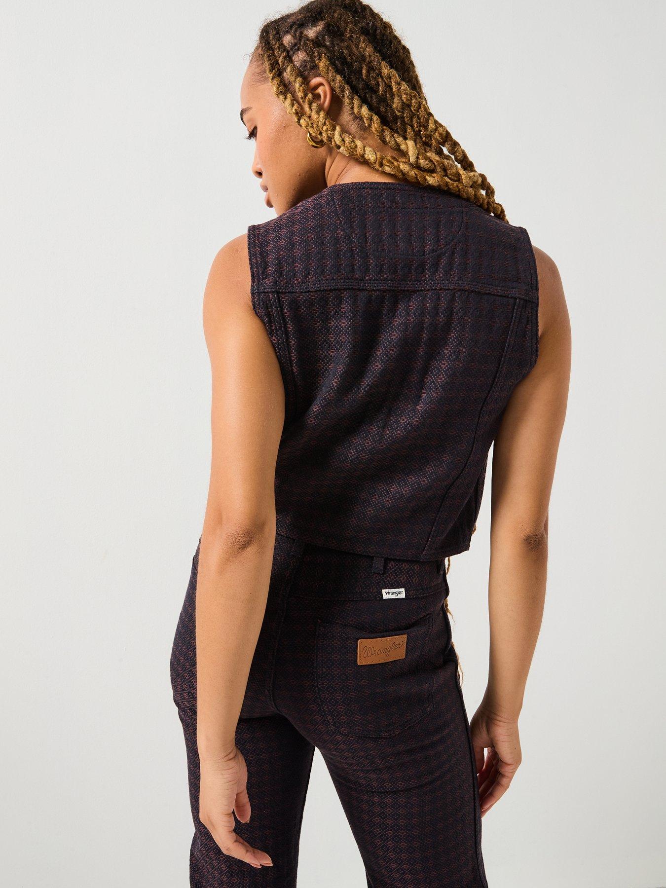 wrangler-denim-waist-coat-mahoganystillFront