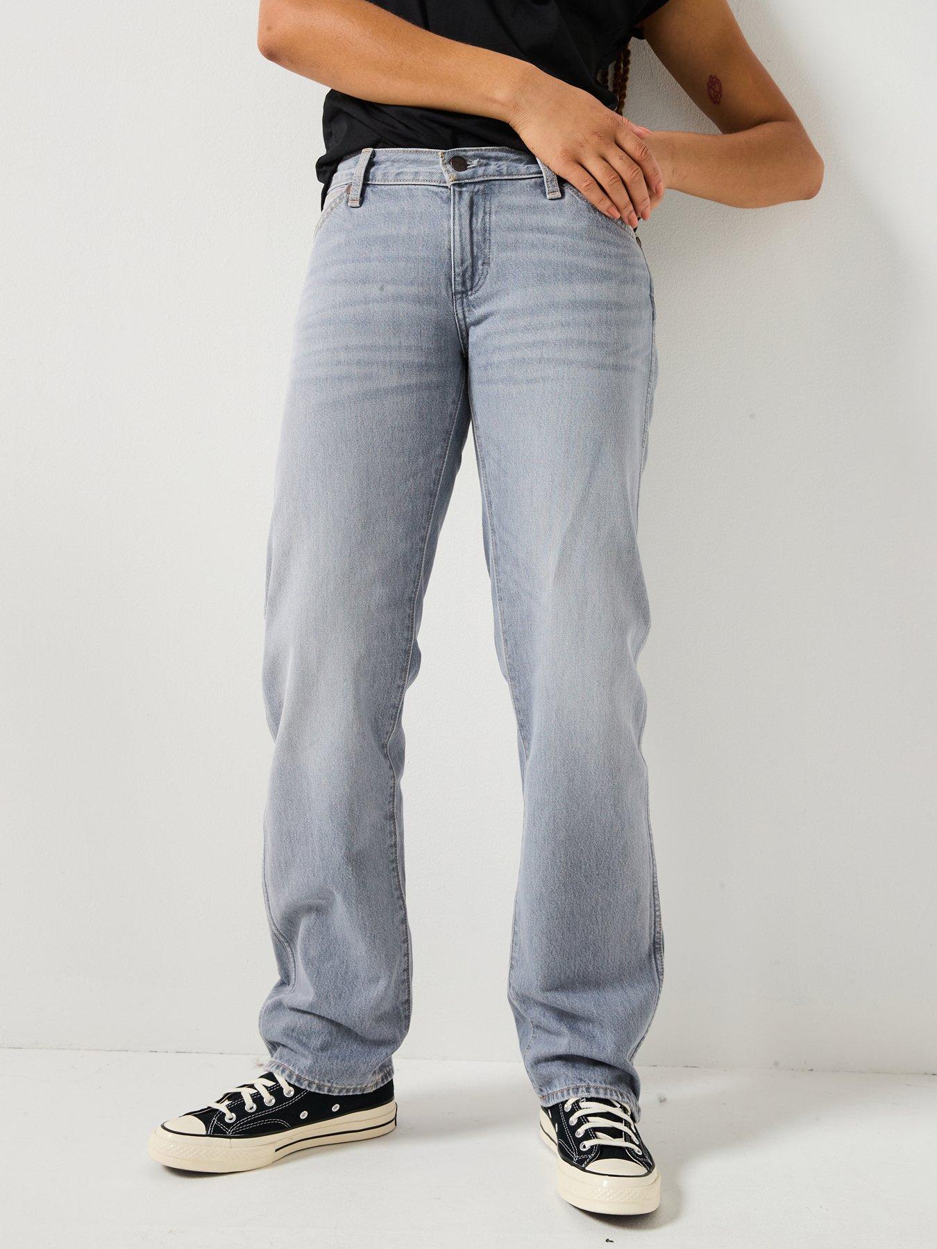 Wrangler Low Rise Cowboy Jean - Haute Haze - Blue