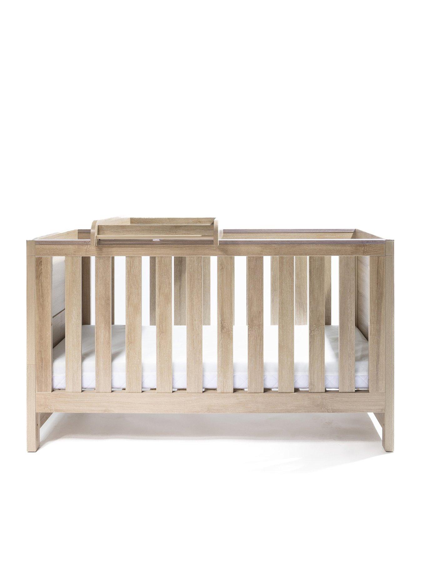 tutti-bambini-modena-oak-cot-bed-with-cot-top-changer-and-mattressstillFront
