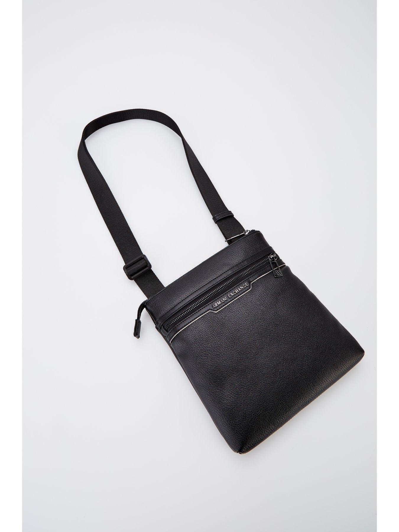 Image 2 of 4 of Armani Exchange Cedric Crossbody Bag - Black