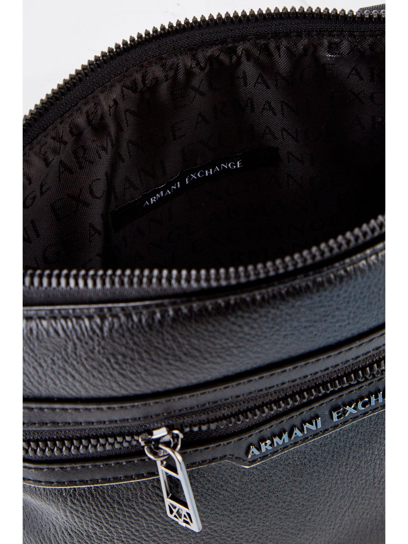 Image 4 of 4 of Armani Exchange Cedric Crossbody Bag - Black