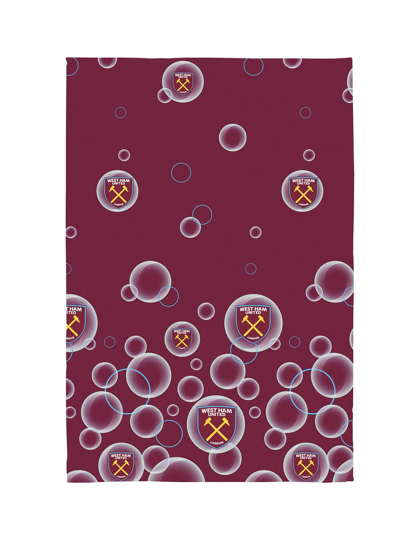 undefined West Ham Forever Blowing Bubbles Polar Blanket