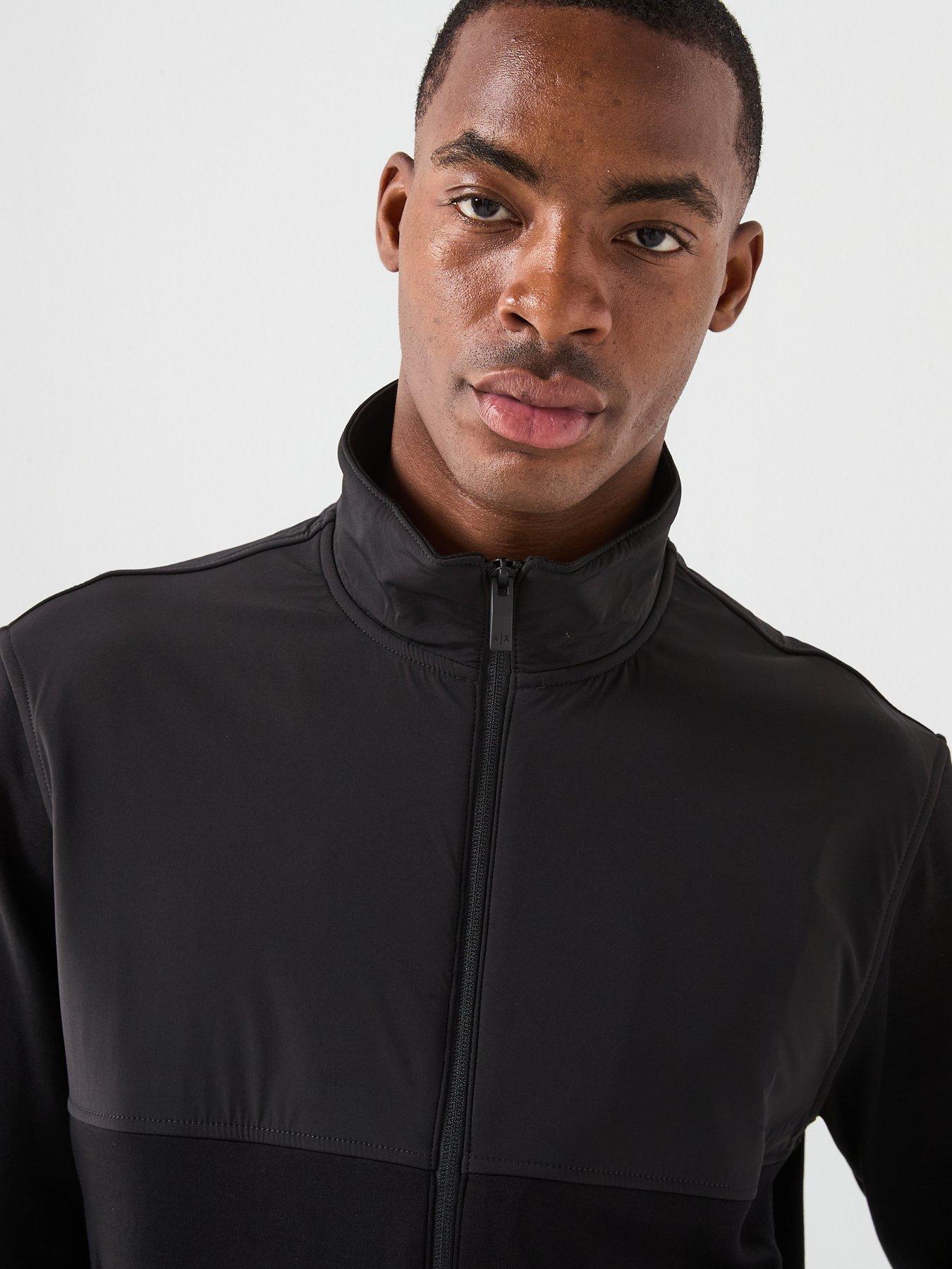 armani-exchange-mix-media-track-top-blackoutfit