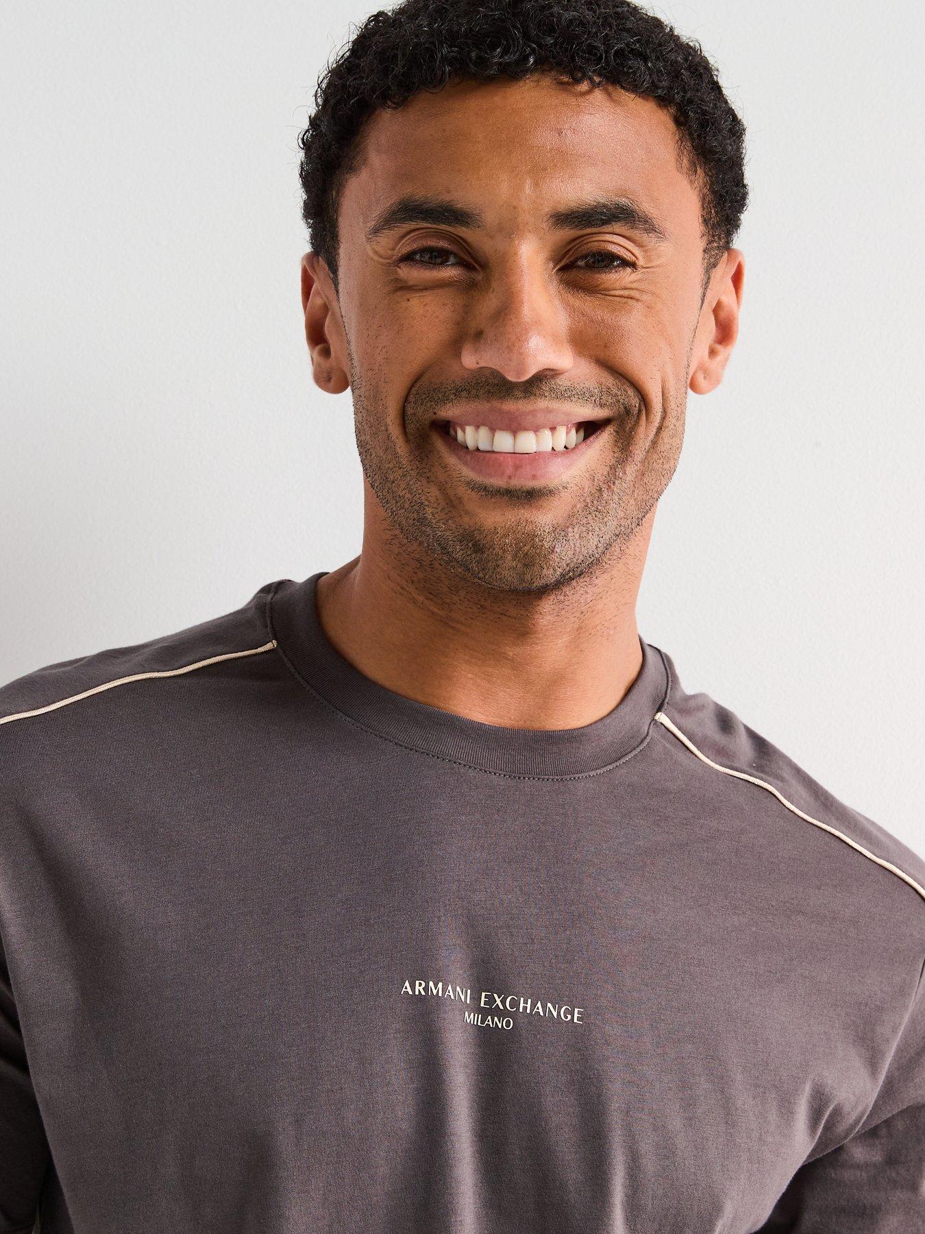 armani-exchange-piped-t-shirt-greyoutfit
