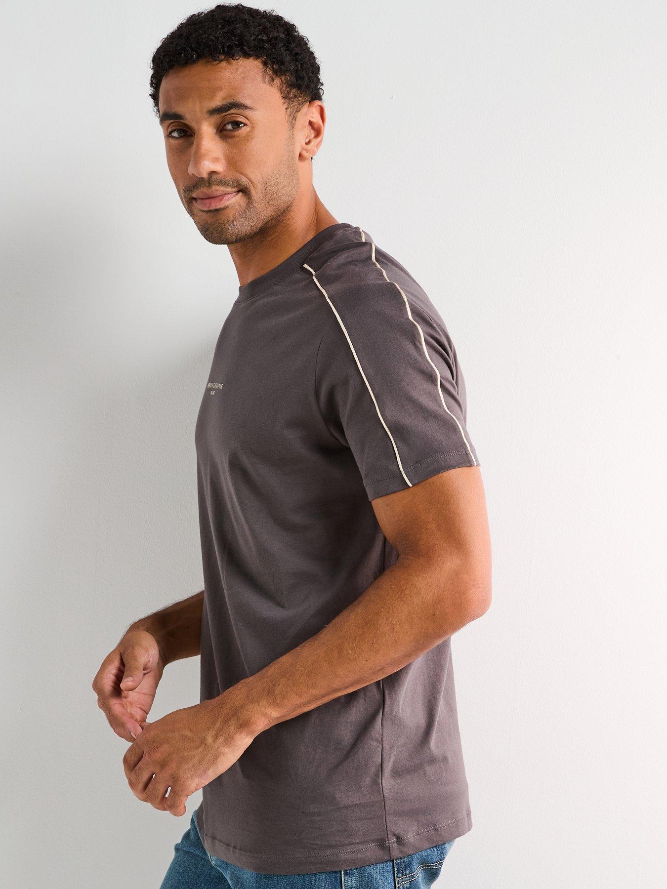 armani-exchange-piped-t-shirt-greydetail