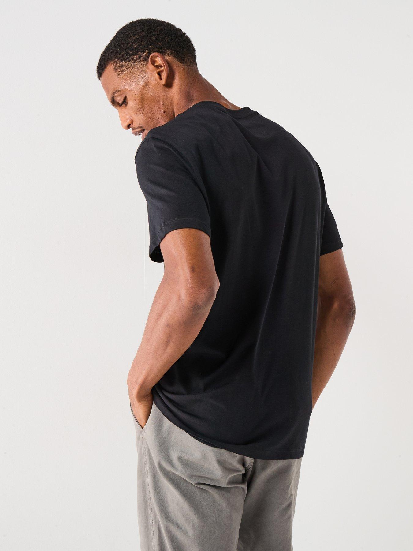 armani-exchange-ax-flocked-logo-t-shirt-blackstillFront