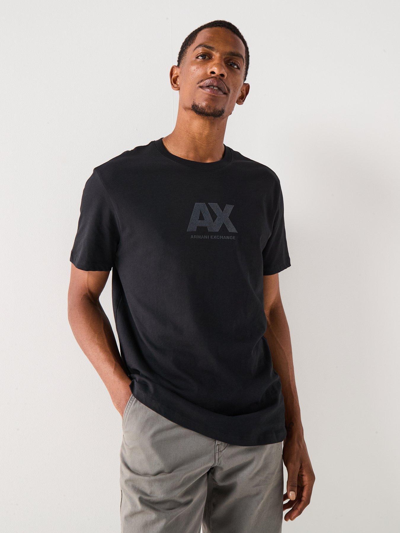 armani-exchange-ax-flocked-logo-t-shirt-blackoutfit