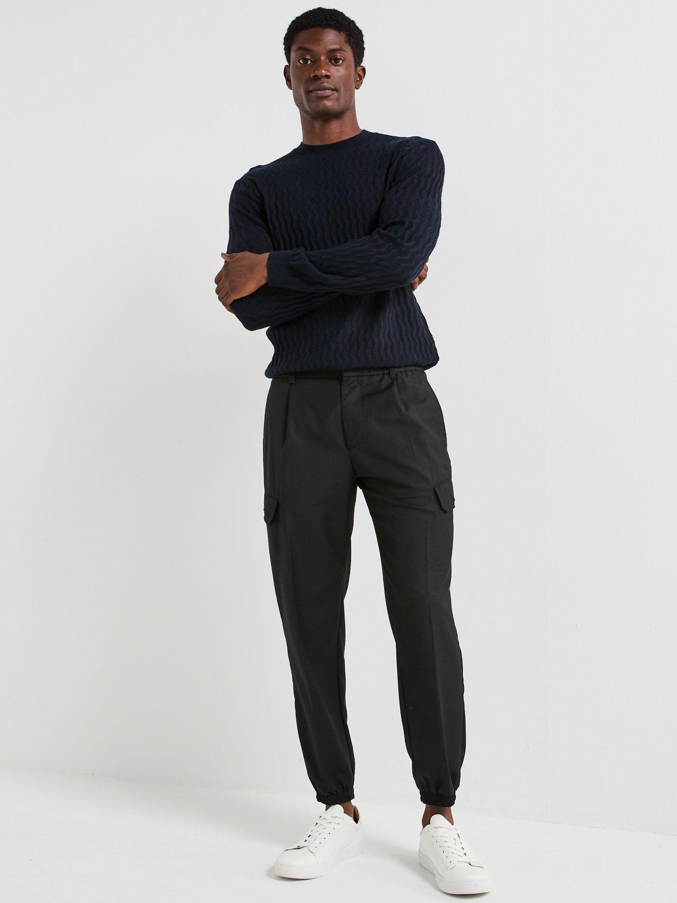 armani-exchange-zig-zag-textured-knitted-jumper-navyback