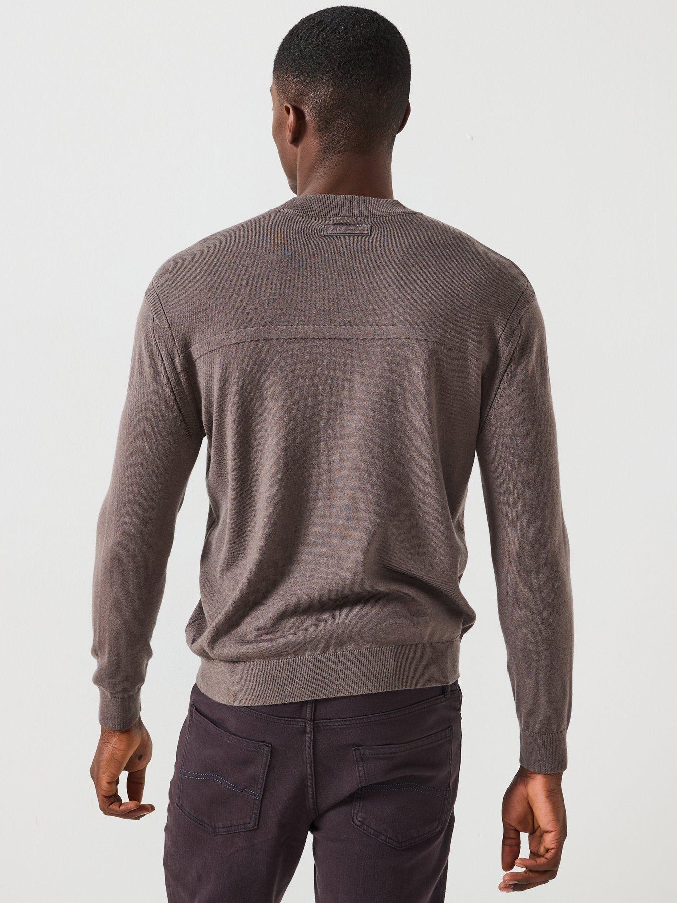 armani-exchange-knitted-jumper-greystillFront
