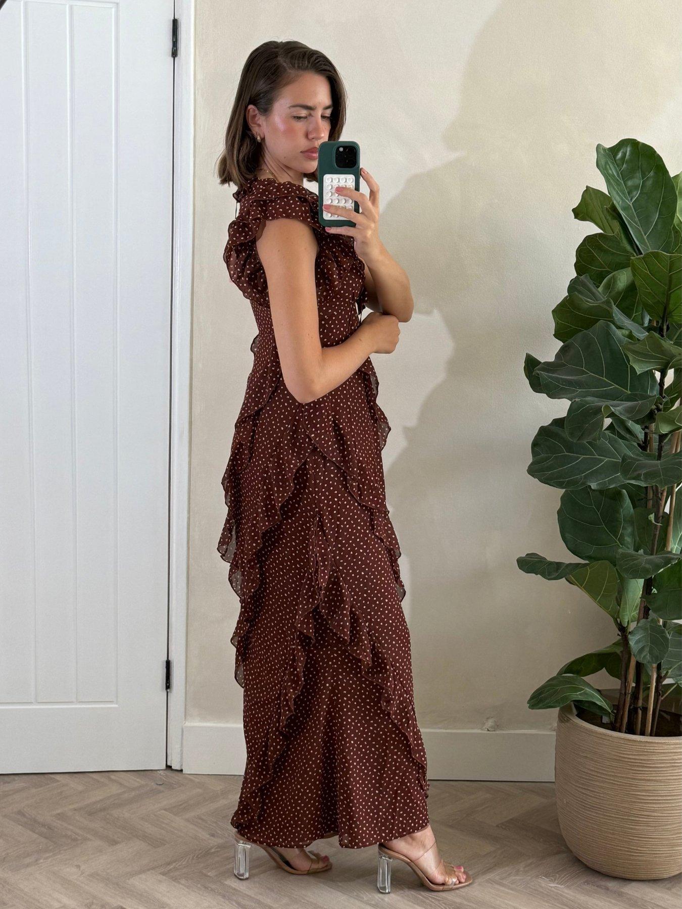 style-cheat-chocolate-spot-ruffle-maxi-dress-brownback