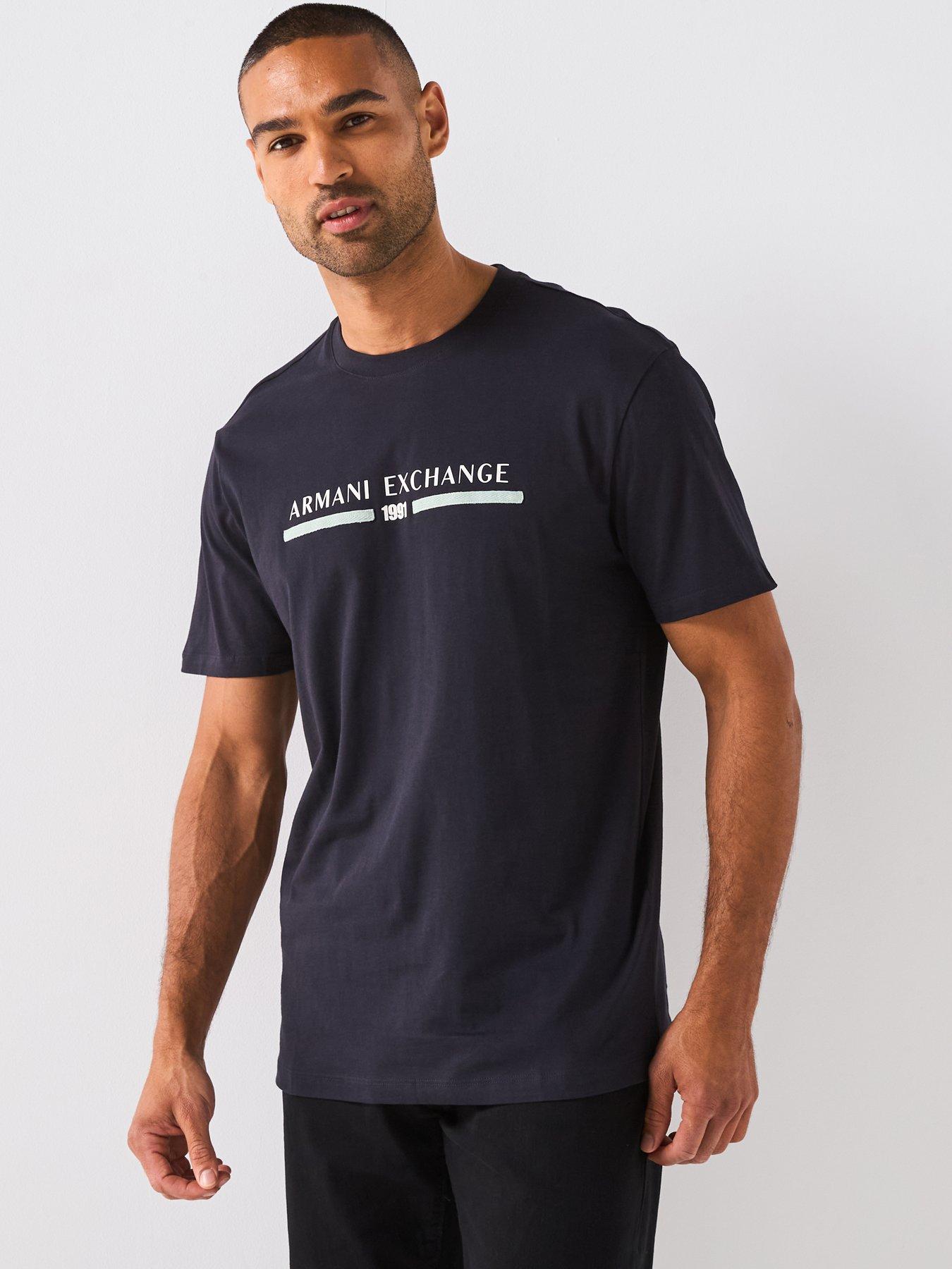 armani-exchange-linear-chest-logo-t-shirt-navy