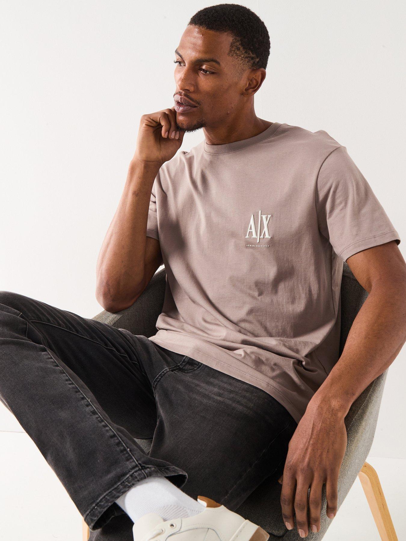 armani-exchange-icon-project-left-chest-logo-t-shirt-beige