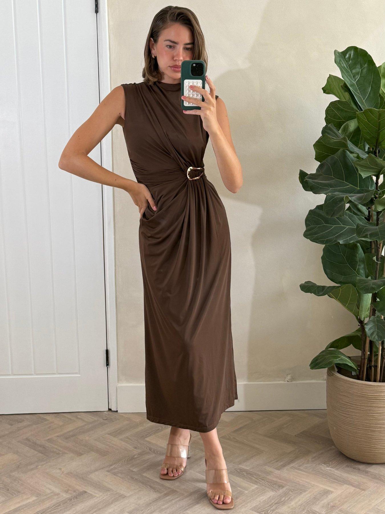 style-cheat-jersey-drape-dress-brownstillFront
