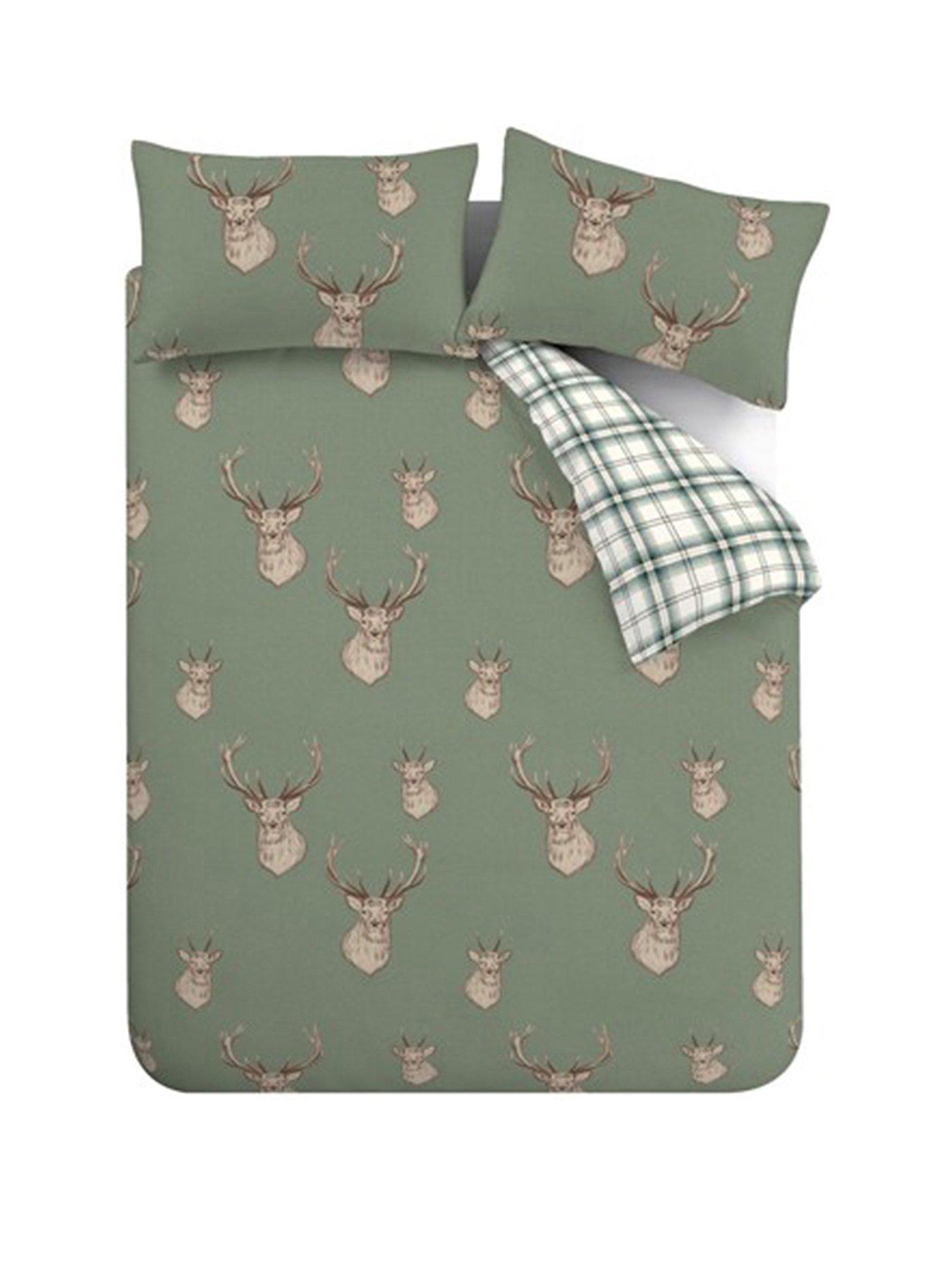 Image 2 of 6 of Catherine Lansfield Stag Duvet Set