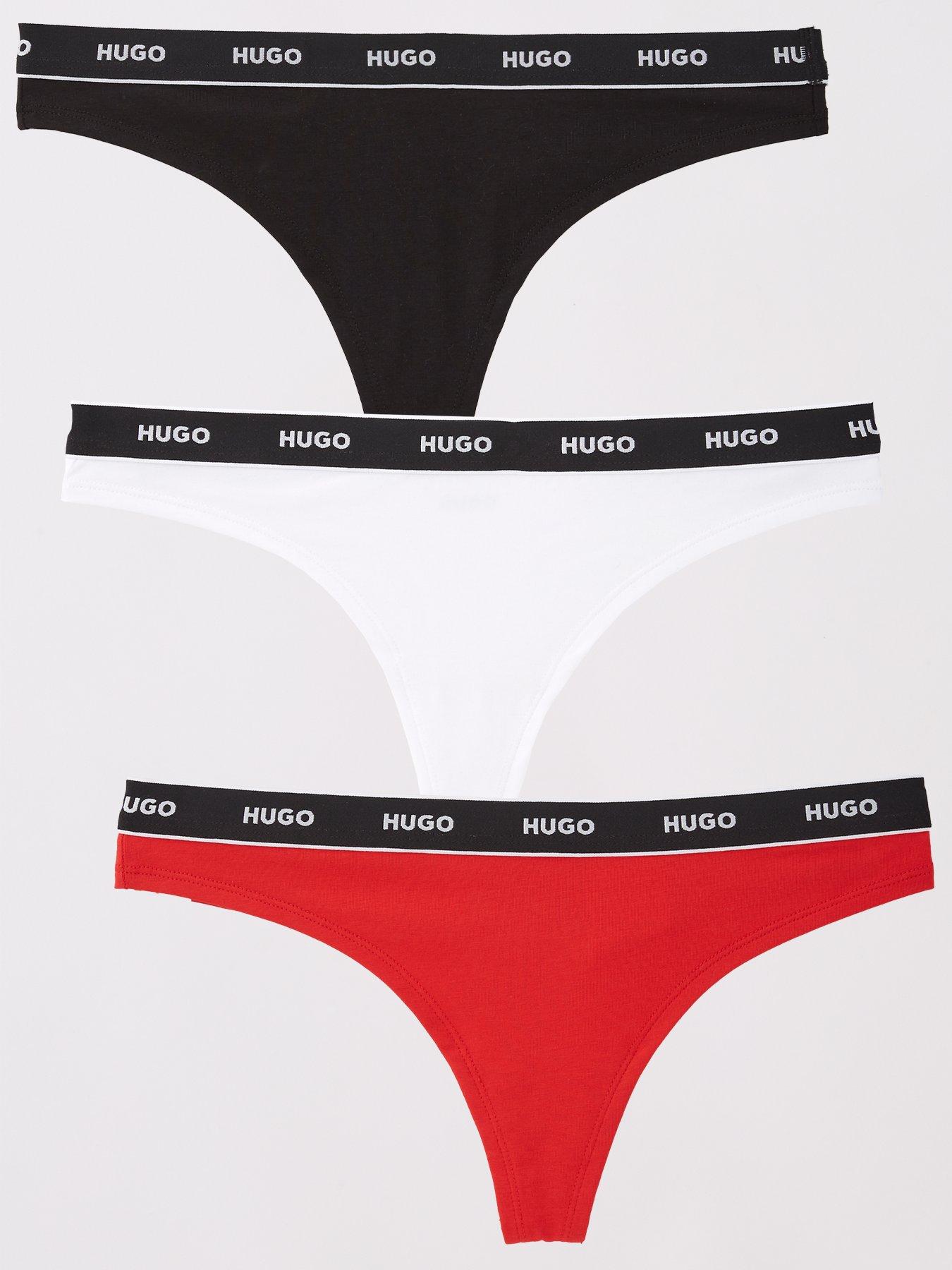 HUGO Triple Striped Thong - Multi
