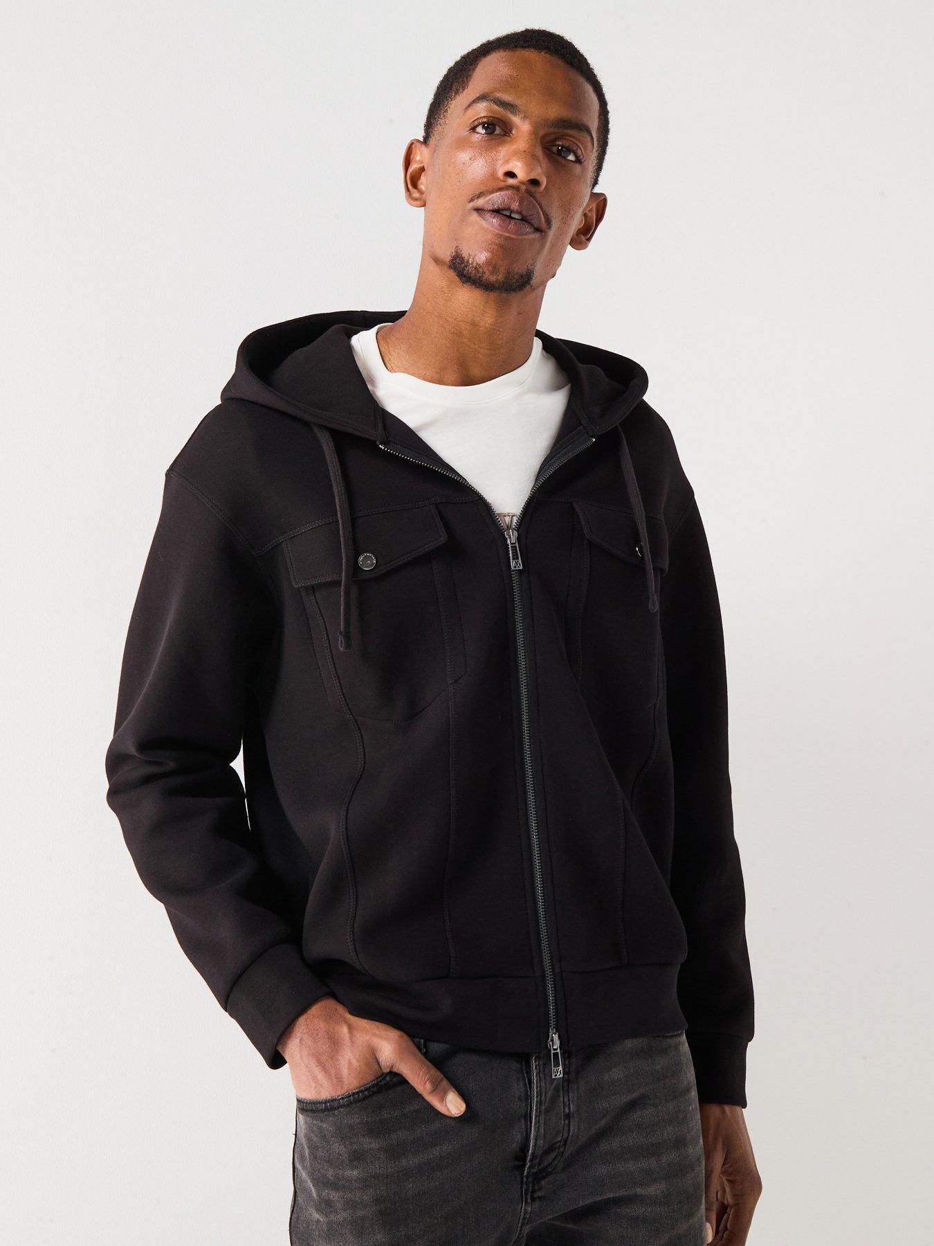 armani-exchange-western-zip-through-hoodie-black