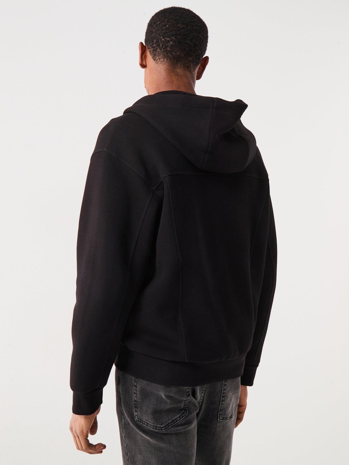 armani-exchange-western-zip-through-hoodie-blackstillFront