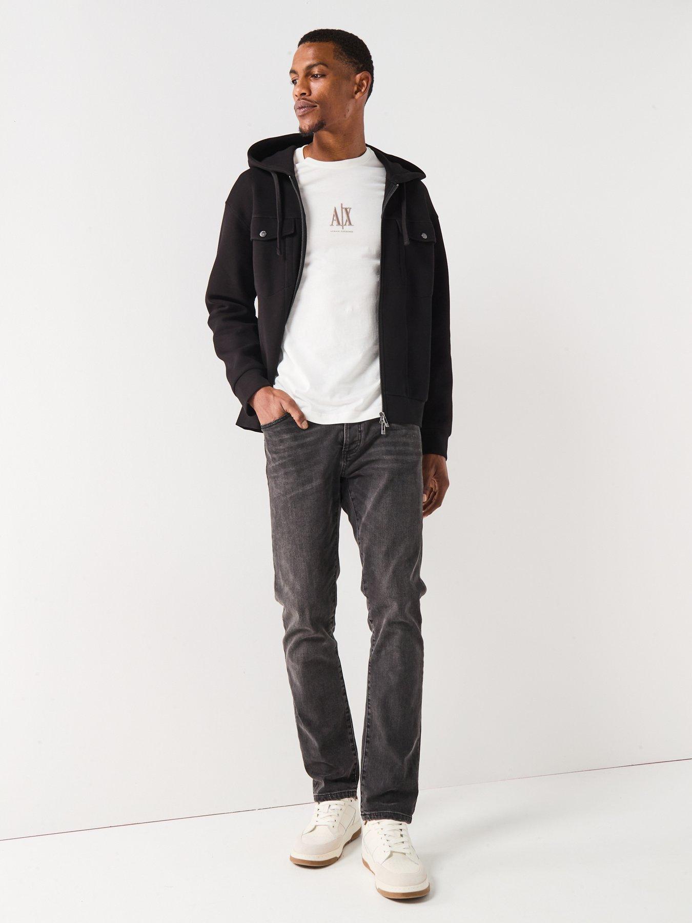 armani-exchange-western-zip-through-hoodie-blackback