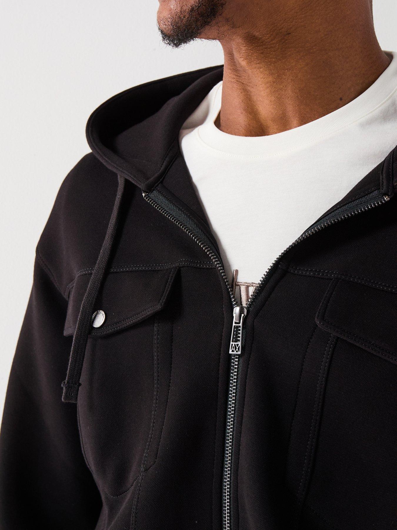 armani-exchange-western-zip-through-hoodie-blackoutfit