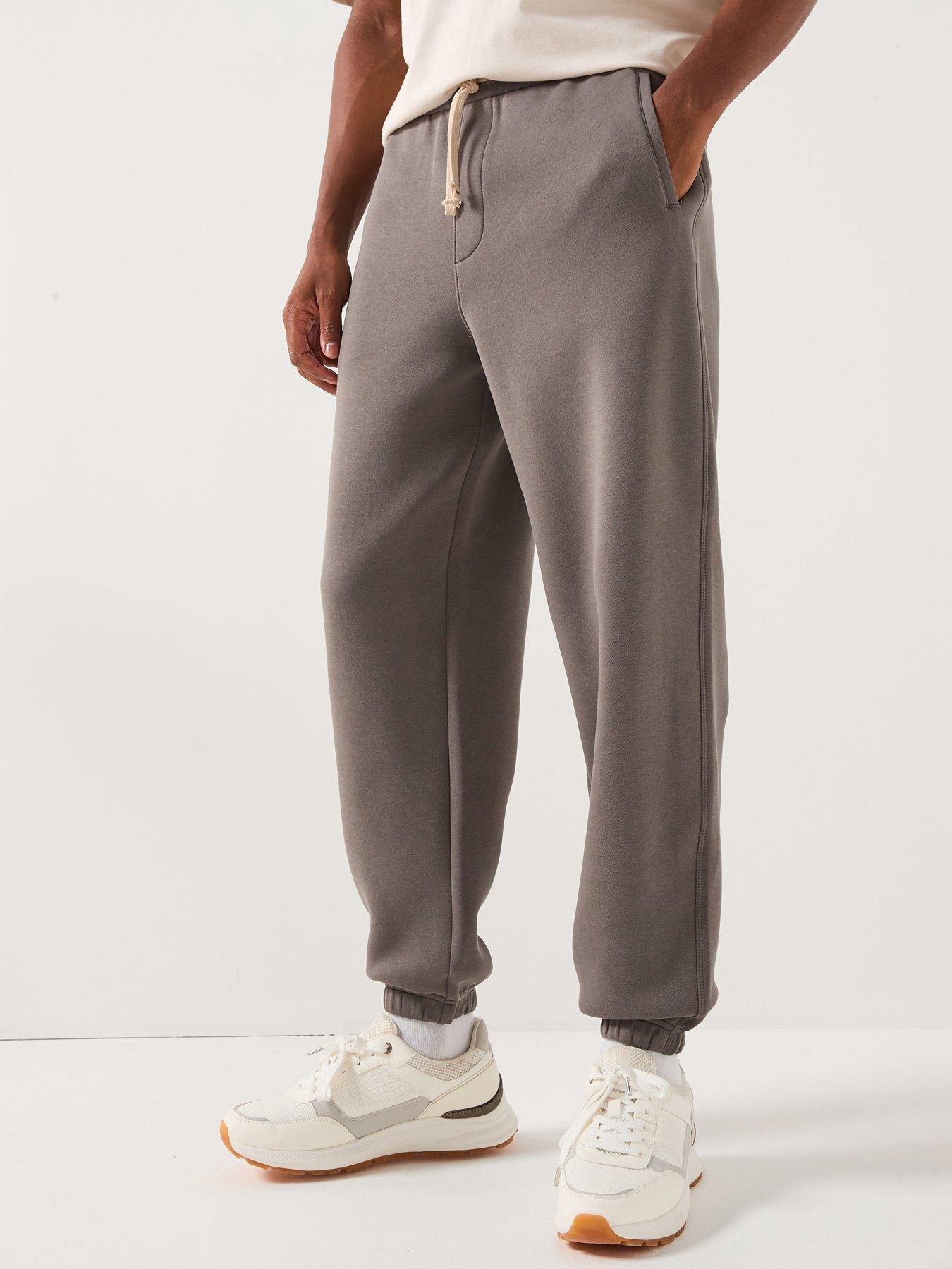 Armani Exchange Relaxed Fit Joggers - Grey