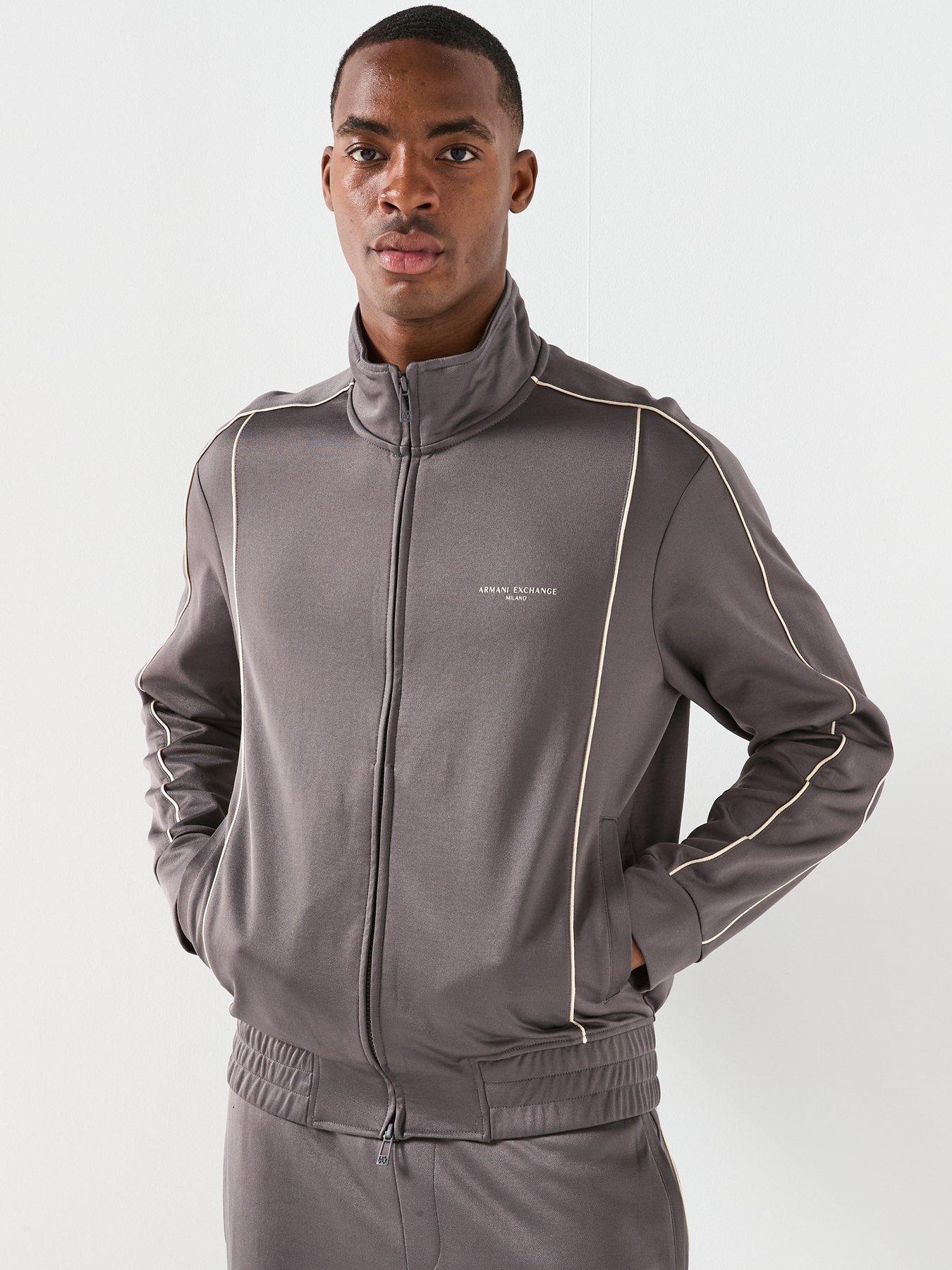 armani-exchange-piped-track-top-grey