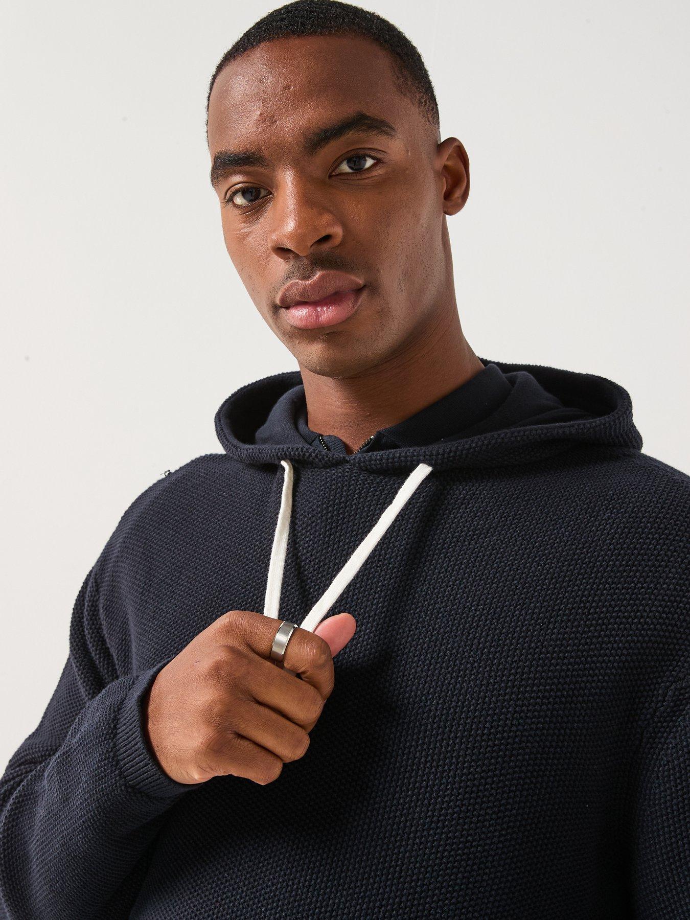 armani-exchange-knitted-overhead-hoodie-navyoutfit