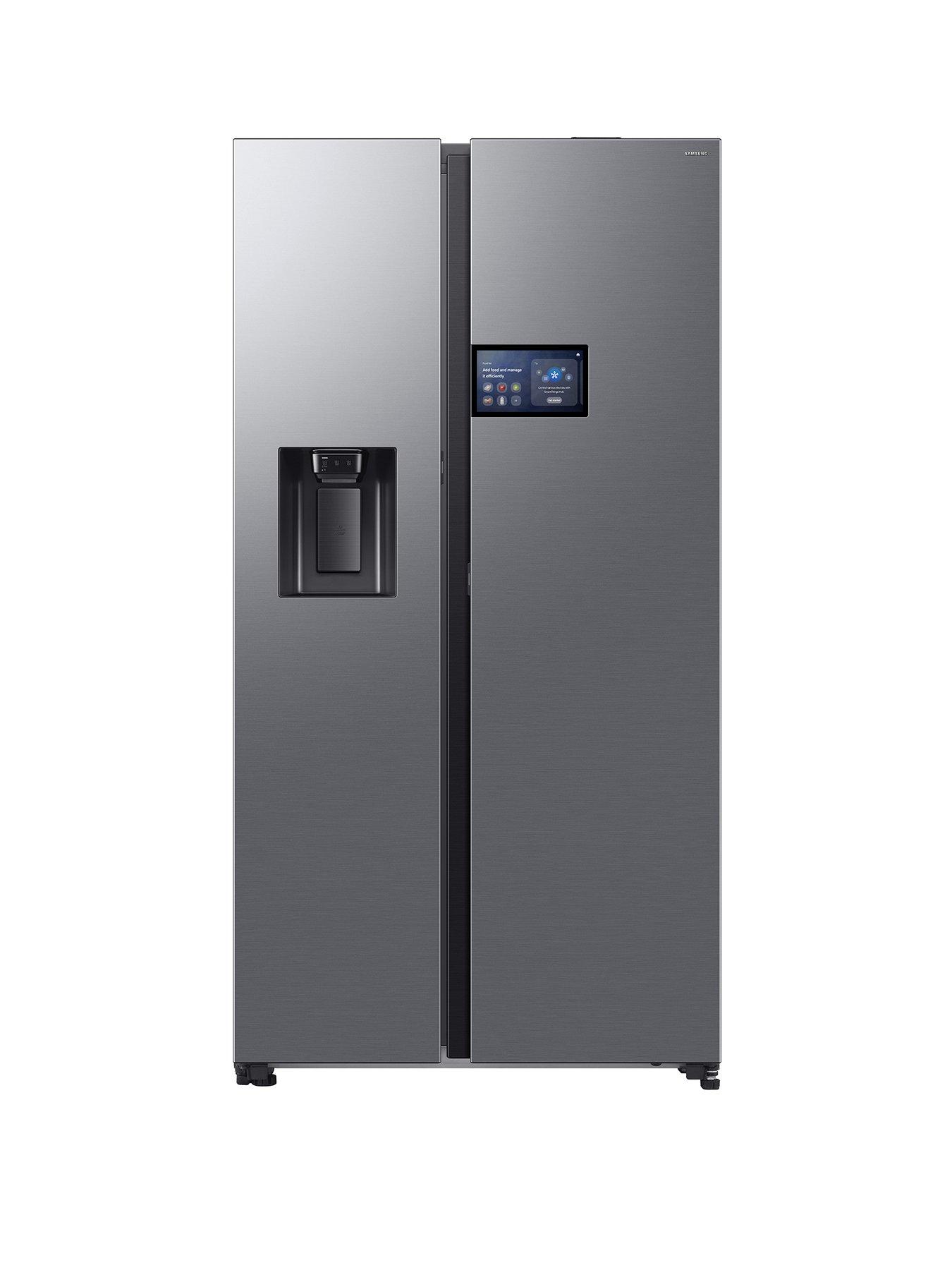 undefined Bespoke AI Series 9 AI Home RS90F64EETEU 621L Smart American Fridge Freezer - Silver