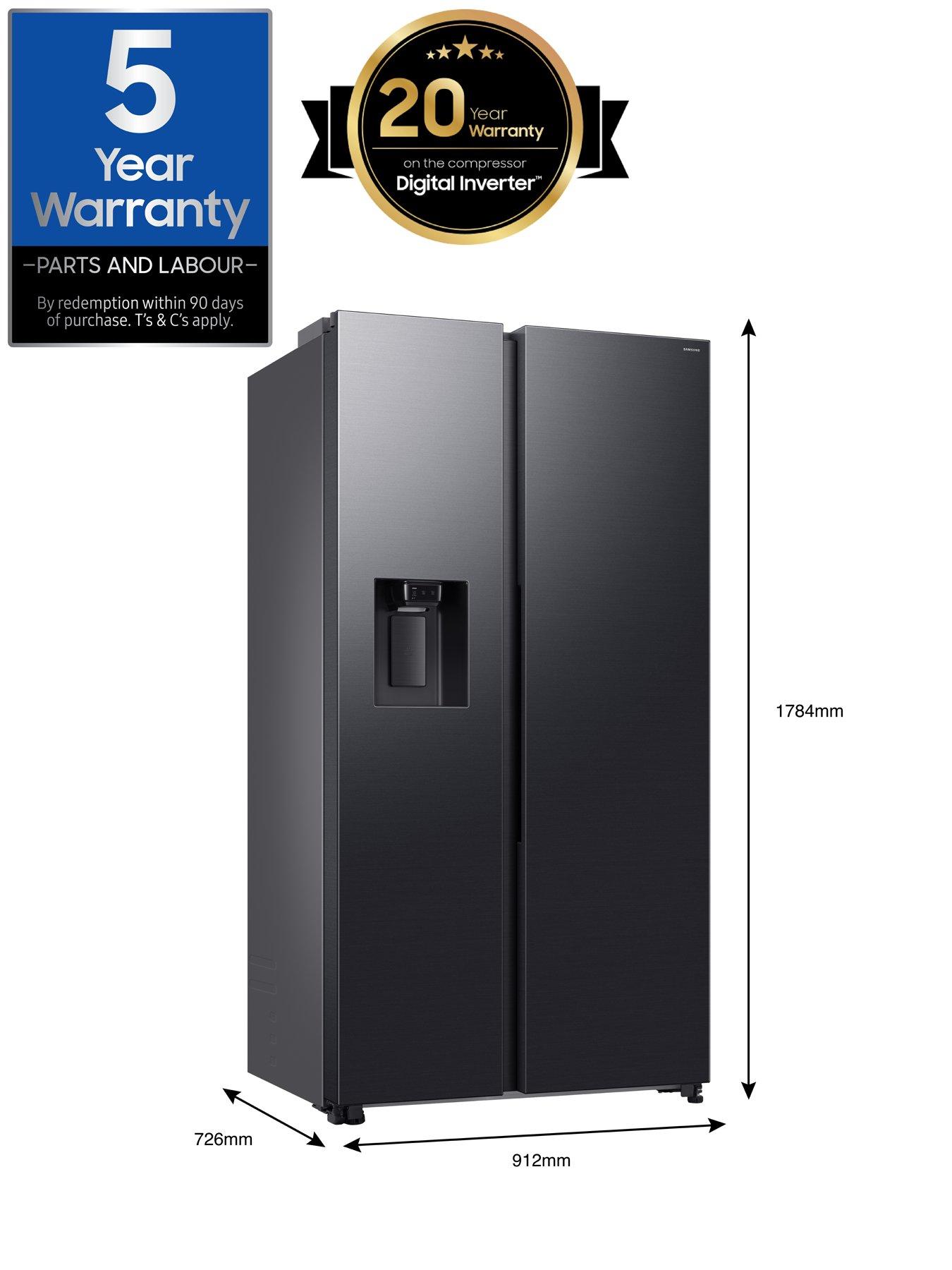 Image 7 of 8 of Samsung Bespoke AI Series 6 SpaceMax&trade; RS70F64KEFEU 640L Smart American Fridge Freezer -&nbsp;Black