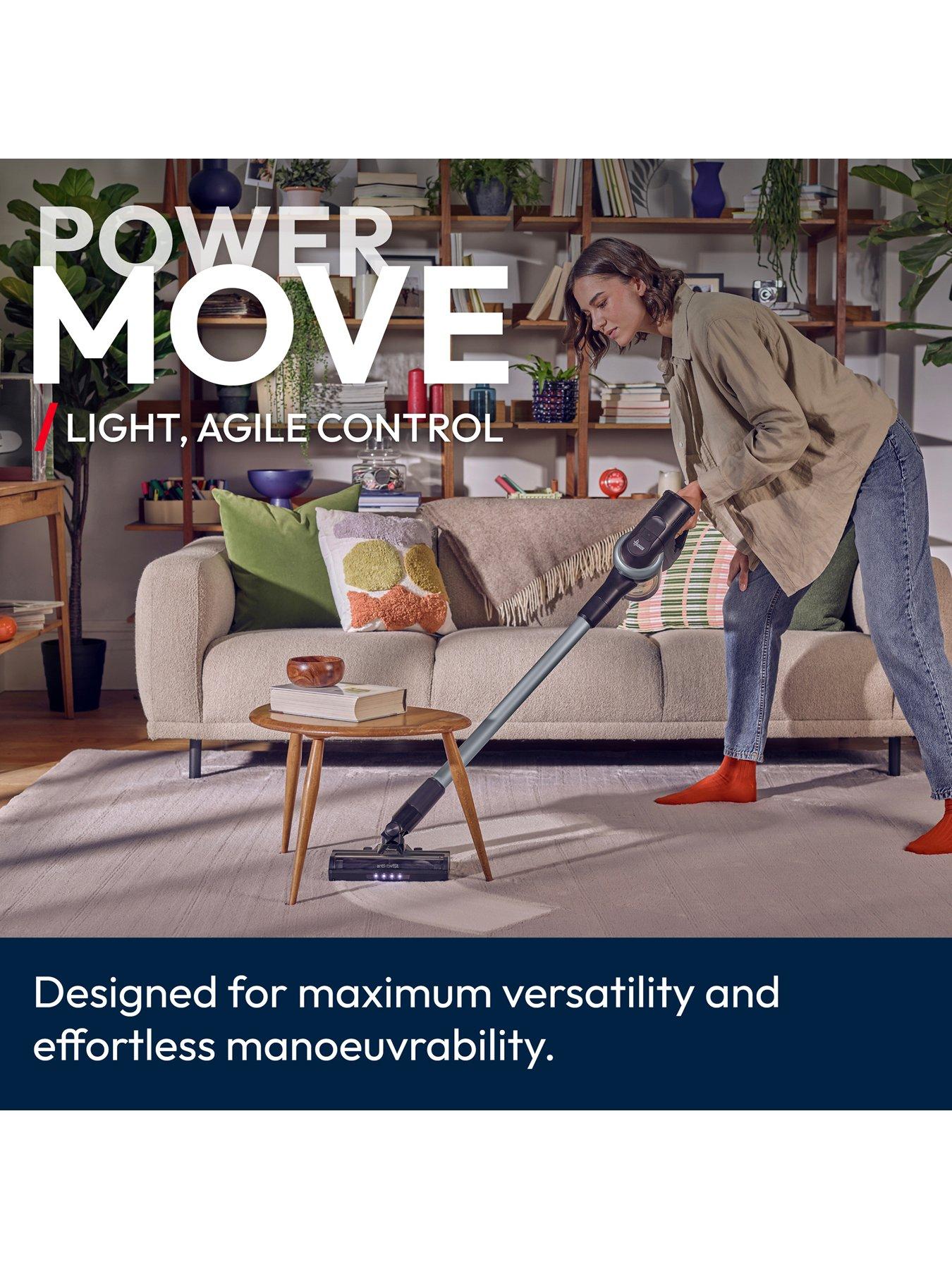 Image 2 of 7 of Hoover HF4 Plus Cordless Vacuum Cleaner Stick (HF4P10H), 70min Runtime, 3y warranty, Anti-Hair Wrap, Self Standing, LED Lights, Digital display screen