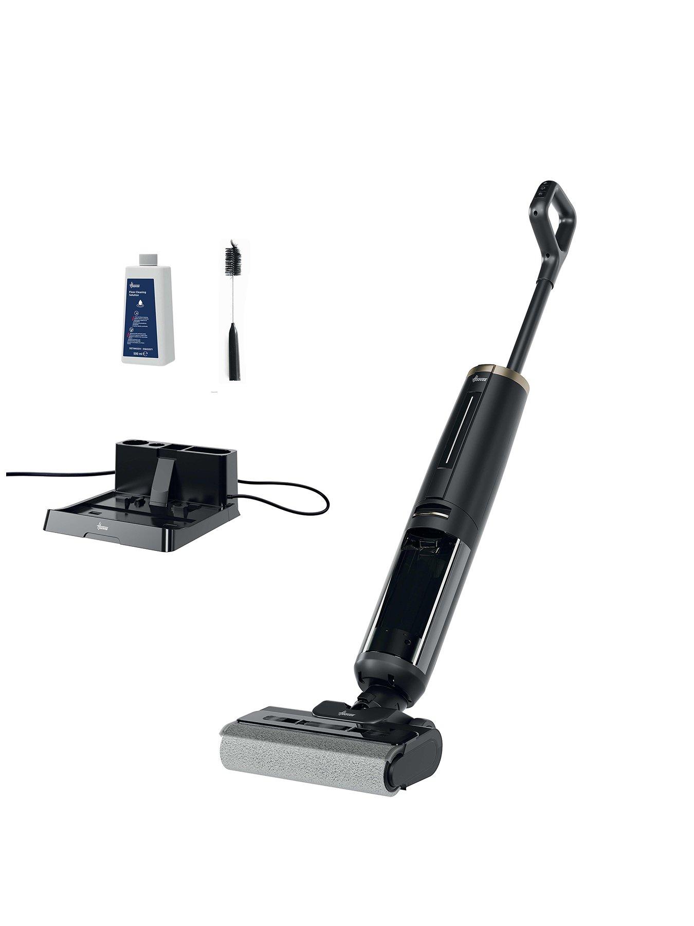 Hoover Turbo Clean Wet&Dry Cordless Hard Floor Washer & Vacuum with Anti Hair Wrap, Double Edge Cleaning and Hot Air Drying HW3 Plus
