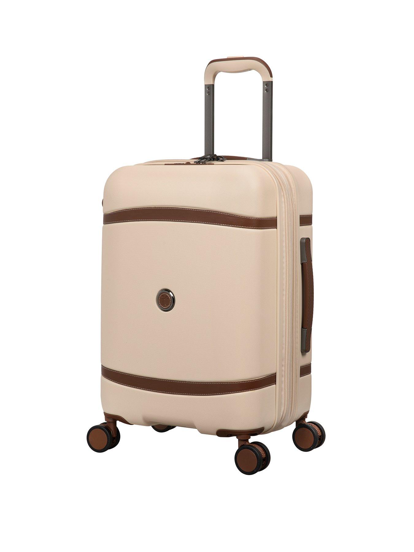 undefined IT Luggage Extravagant Cream Cabin Suitcase