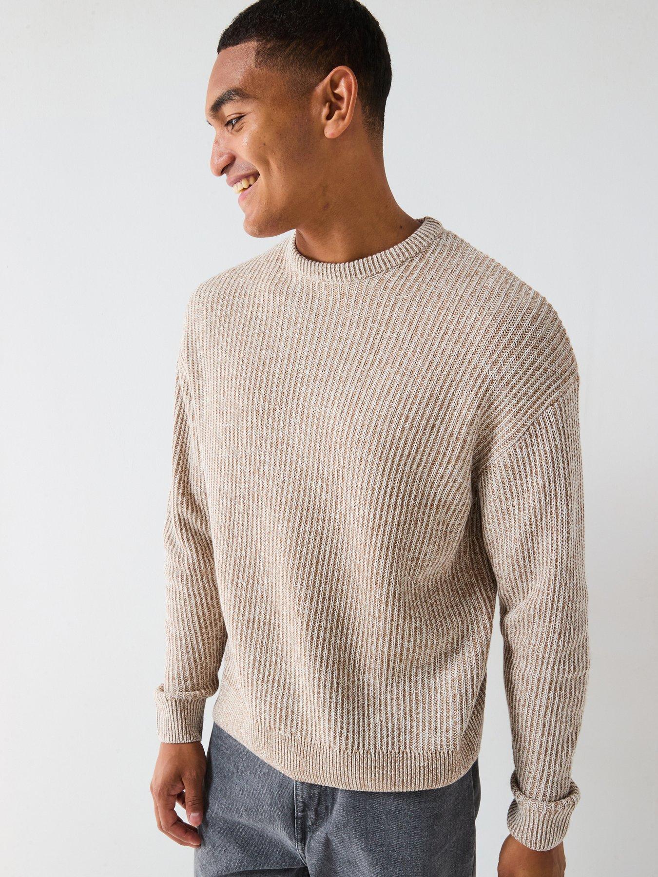 only-sons-joe-relaxed-crew-knitted-jumper-light-grey