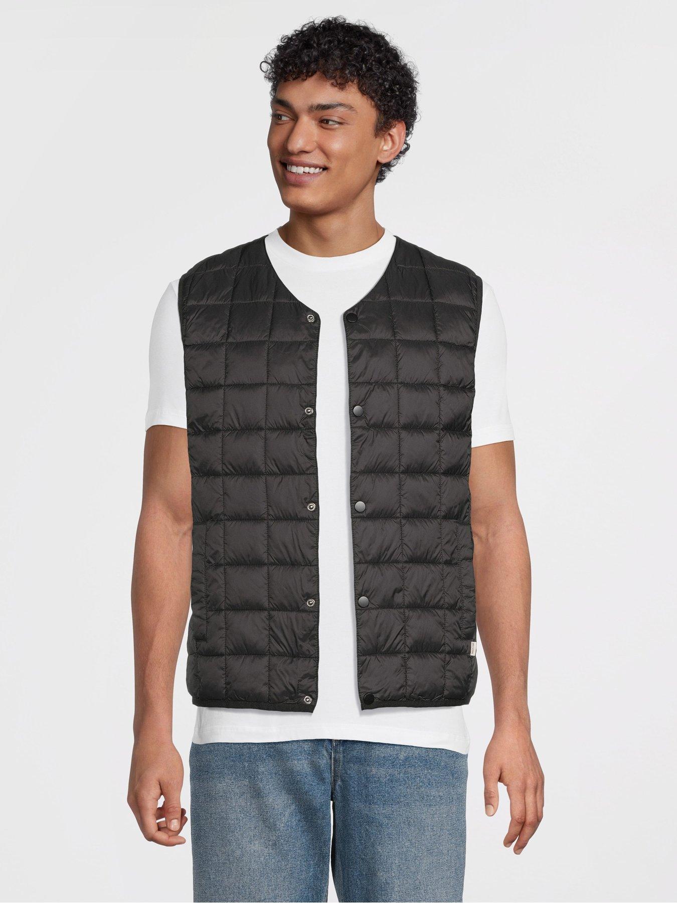 only-sons-gavin-quilted-snap-light-gillet-black