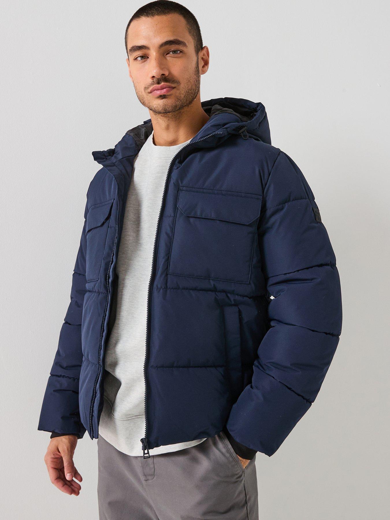 only-sons-elijah-padded-hooded-coat-navy