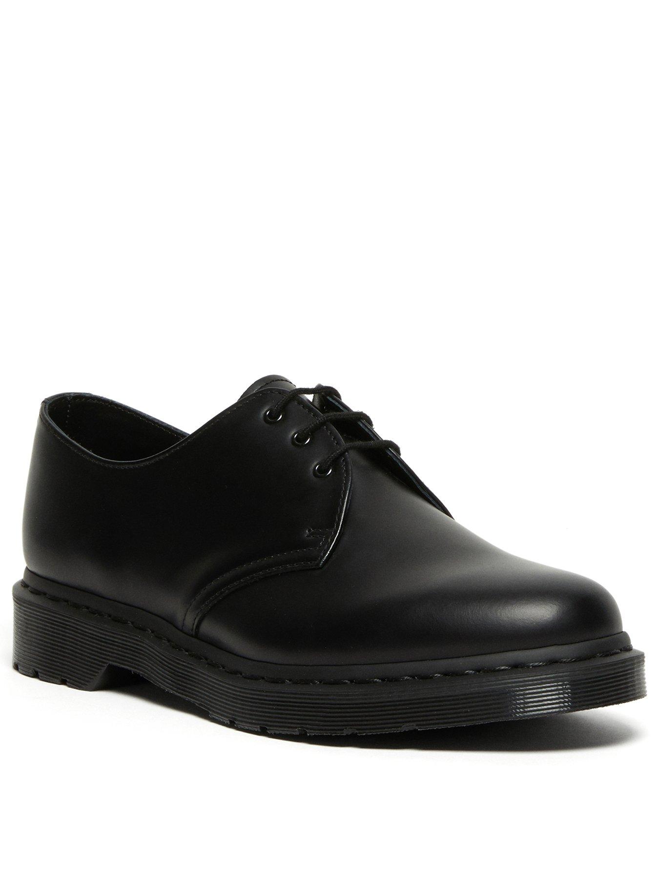 Image 2 of 6 of Dr Martens 1461 Mono 3 Eye Shoe Smooth - Black