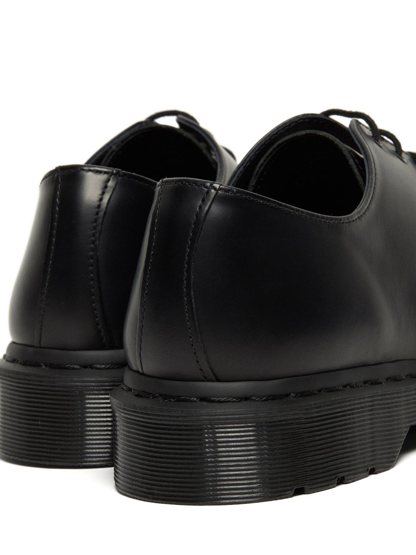 Image 6 of 6 of Dr Martens 1461 Mono 3 Eye Shoe Smooth - Black