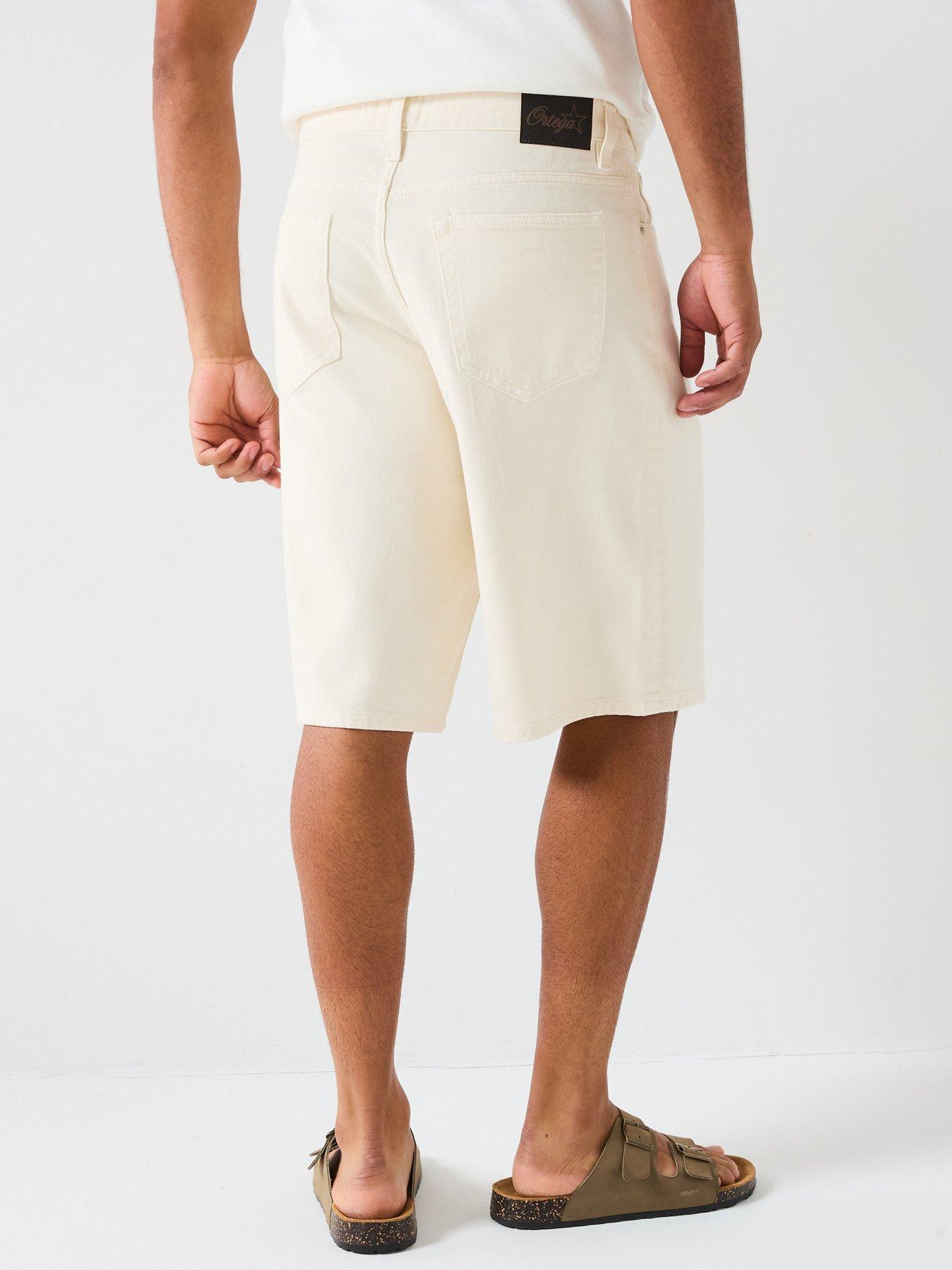 river-island-jacksonville-denim-shorts-creamstillFront
