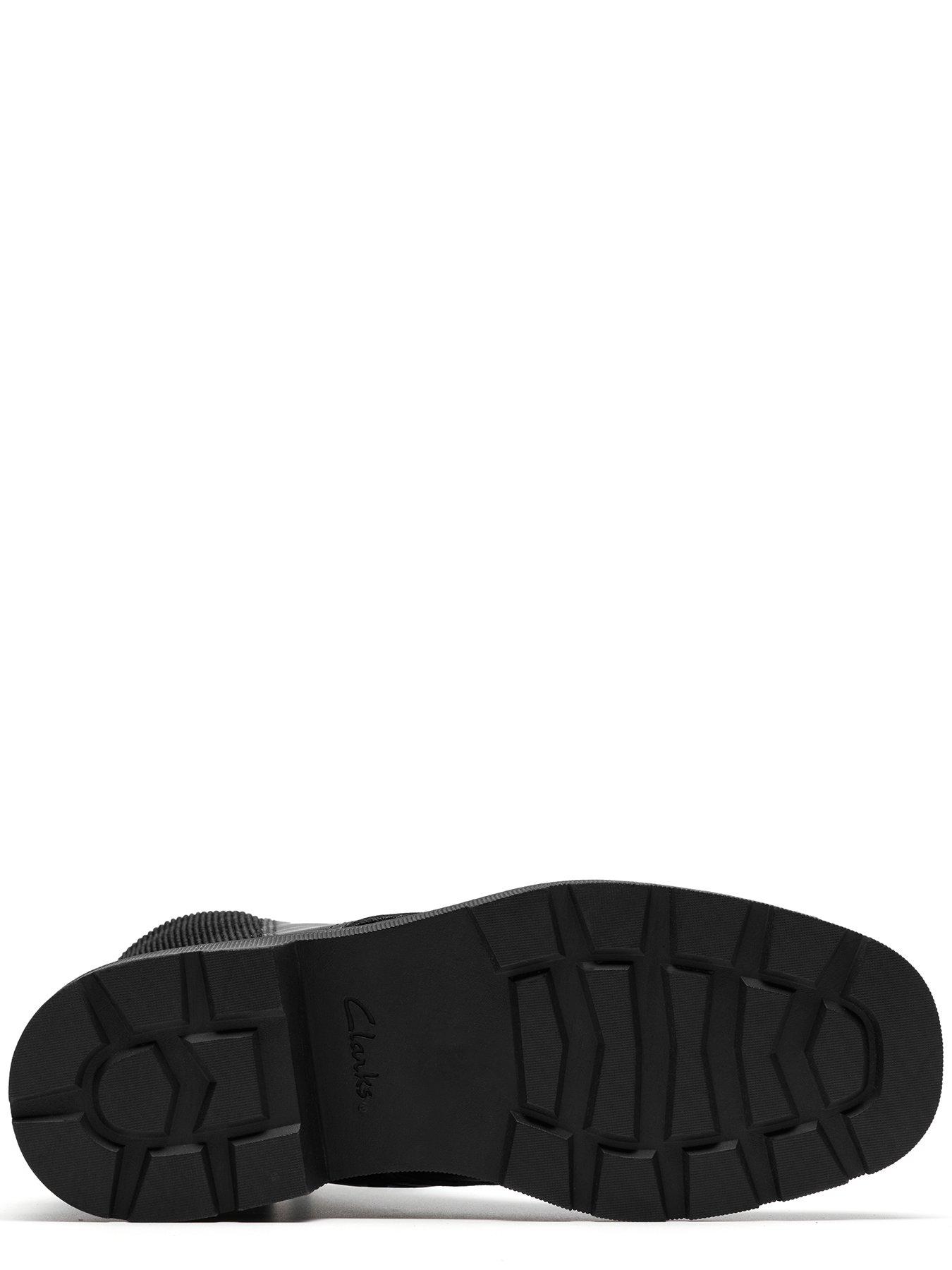 Image 5 of 6 of Clarks Wide Fit Lauryl West Boots - Black