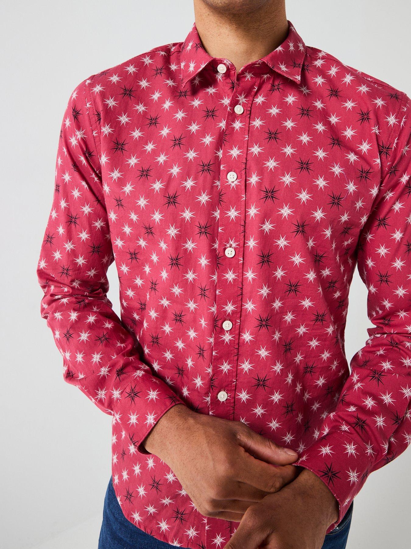 only-sons-christmas-printed-novelty-shirt-redoutfit