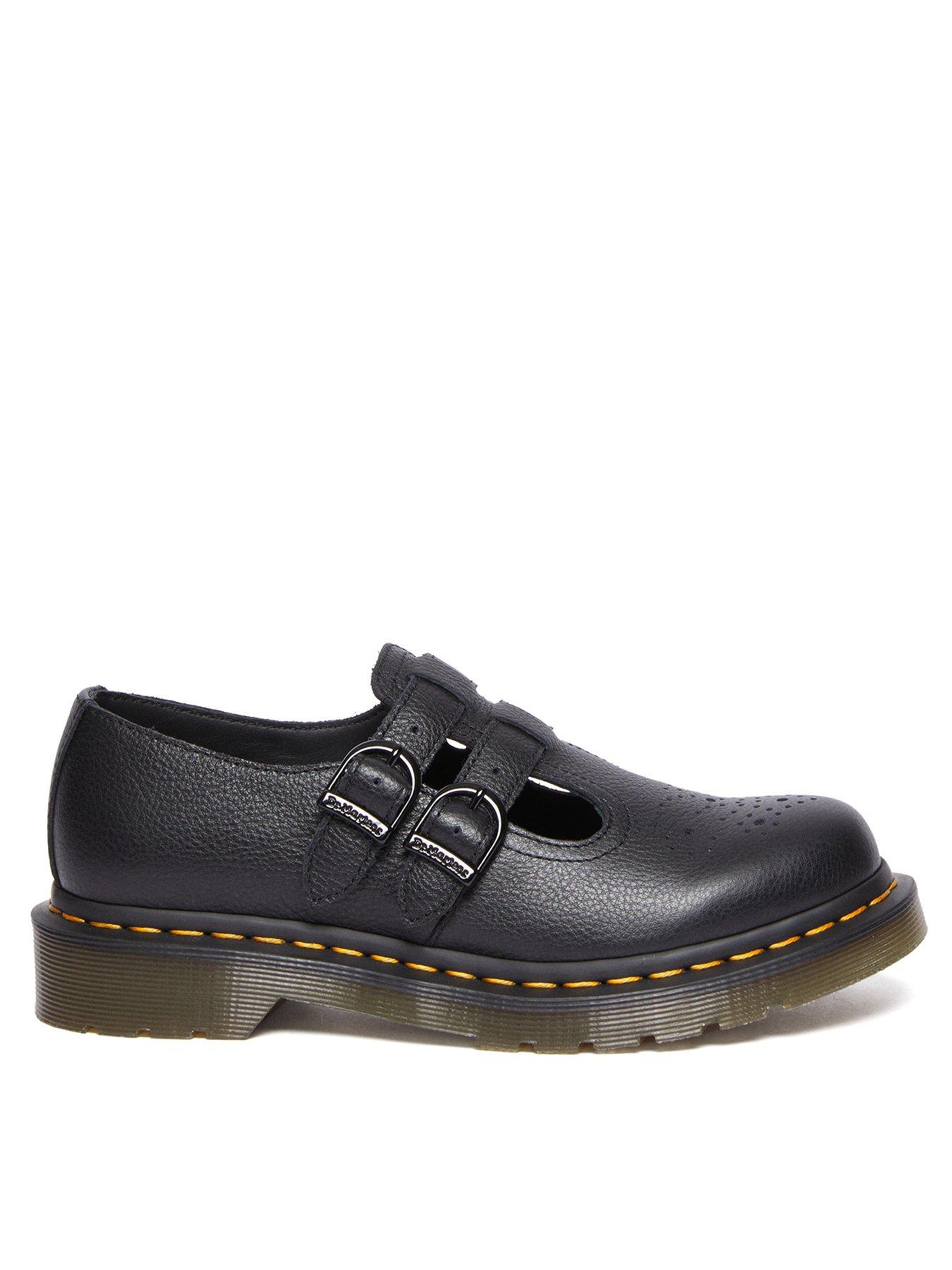 Image 1 of 7 of Dr Martens 8065 Mary Jane Leather Shoe - Black